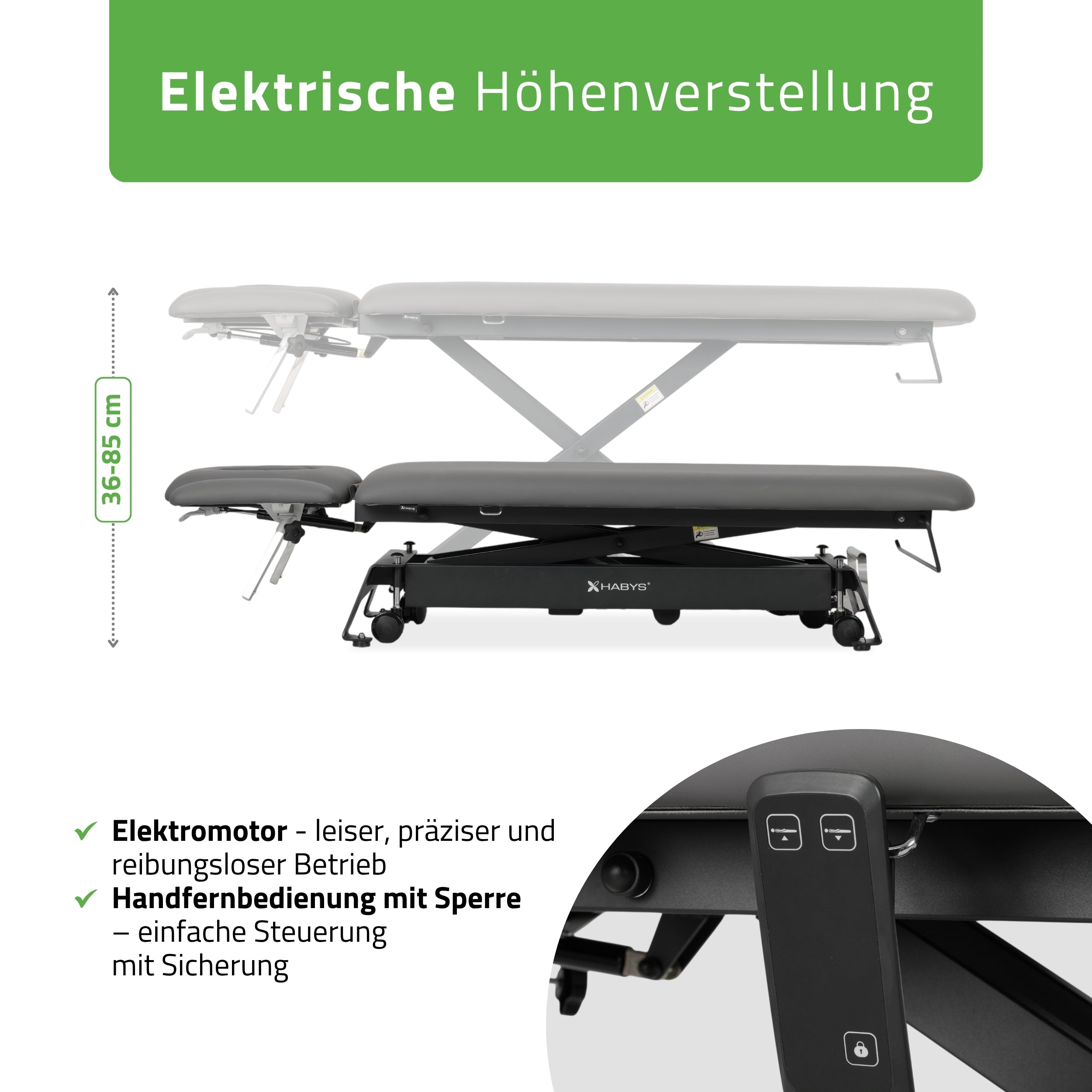 habys-therapieliege-elektrisch-evero-cross-x4-ergo-4-segmente-grau-schwarz image 3