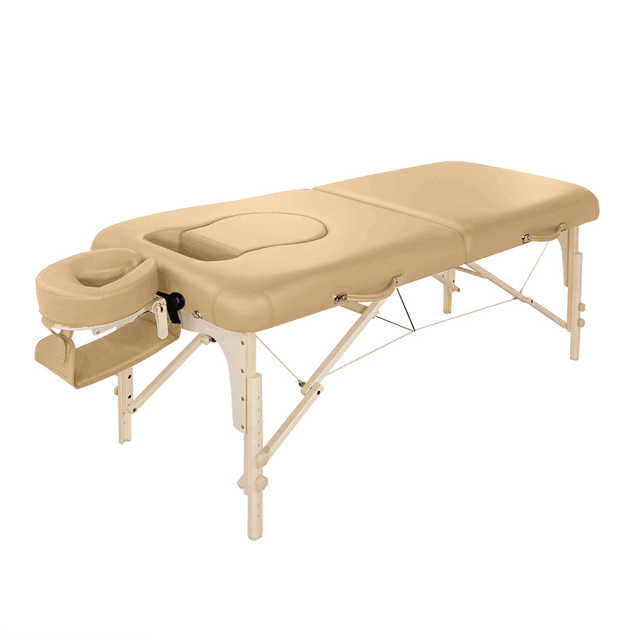 master-massage-eva-mobile-schwangerschaftsliege-71-cm-mit-bauchausschnitt-beige image 3