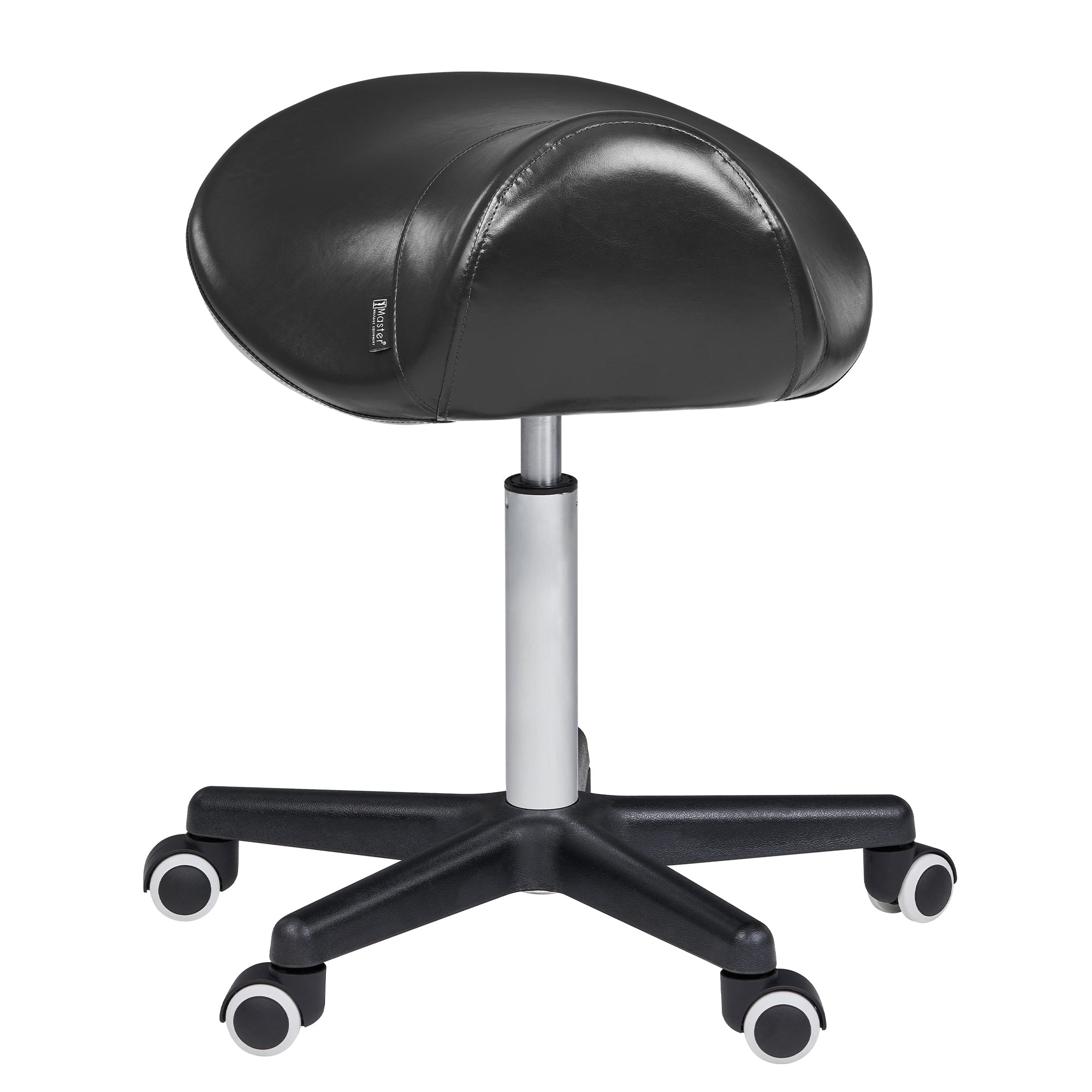 master-massage-berkeley-sattelhocker-rollhocker-kosmetikhocker-schwarz image 2