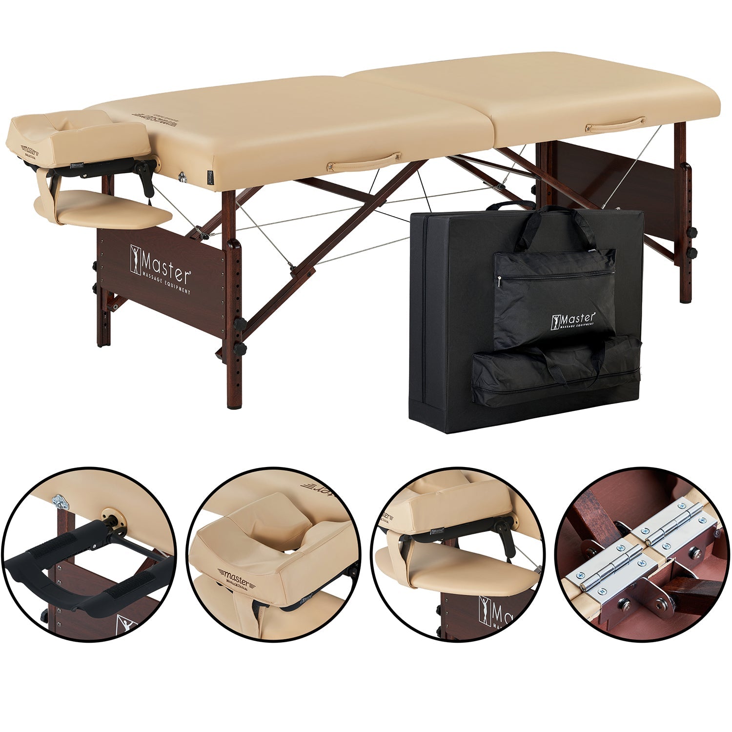 master-massage-del-ray-mobile-massagetherapieliege-mit-ambiente-lichtpaket-71-cm image 3