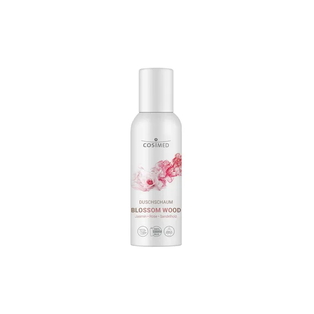 cosimed-duschschaum-blossom-wood-cremiger-pflegeschaum image 1
