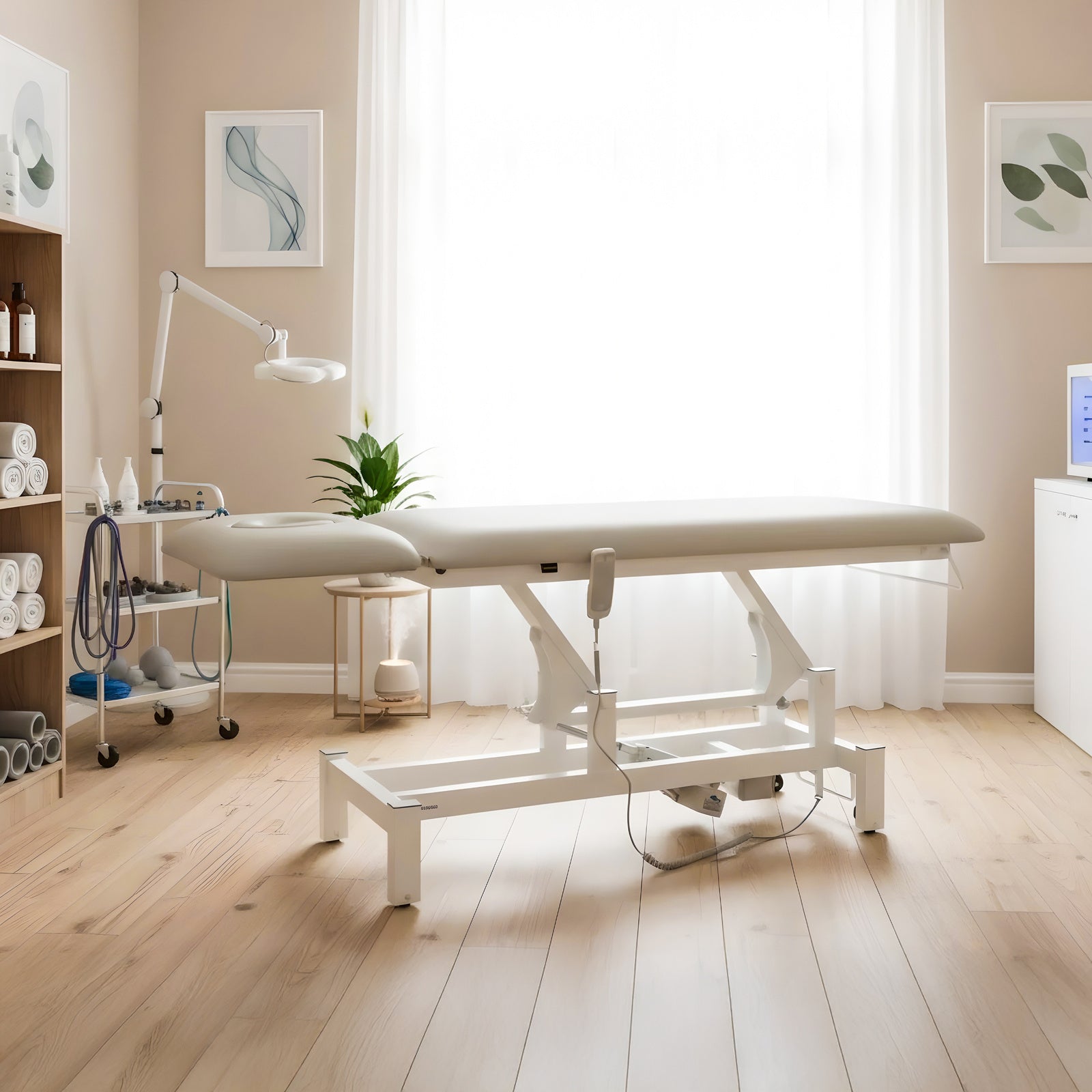 habys-massageliege-elektrisch-fortis-2-ergo-2-segmente-handfernbedienung image 2