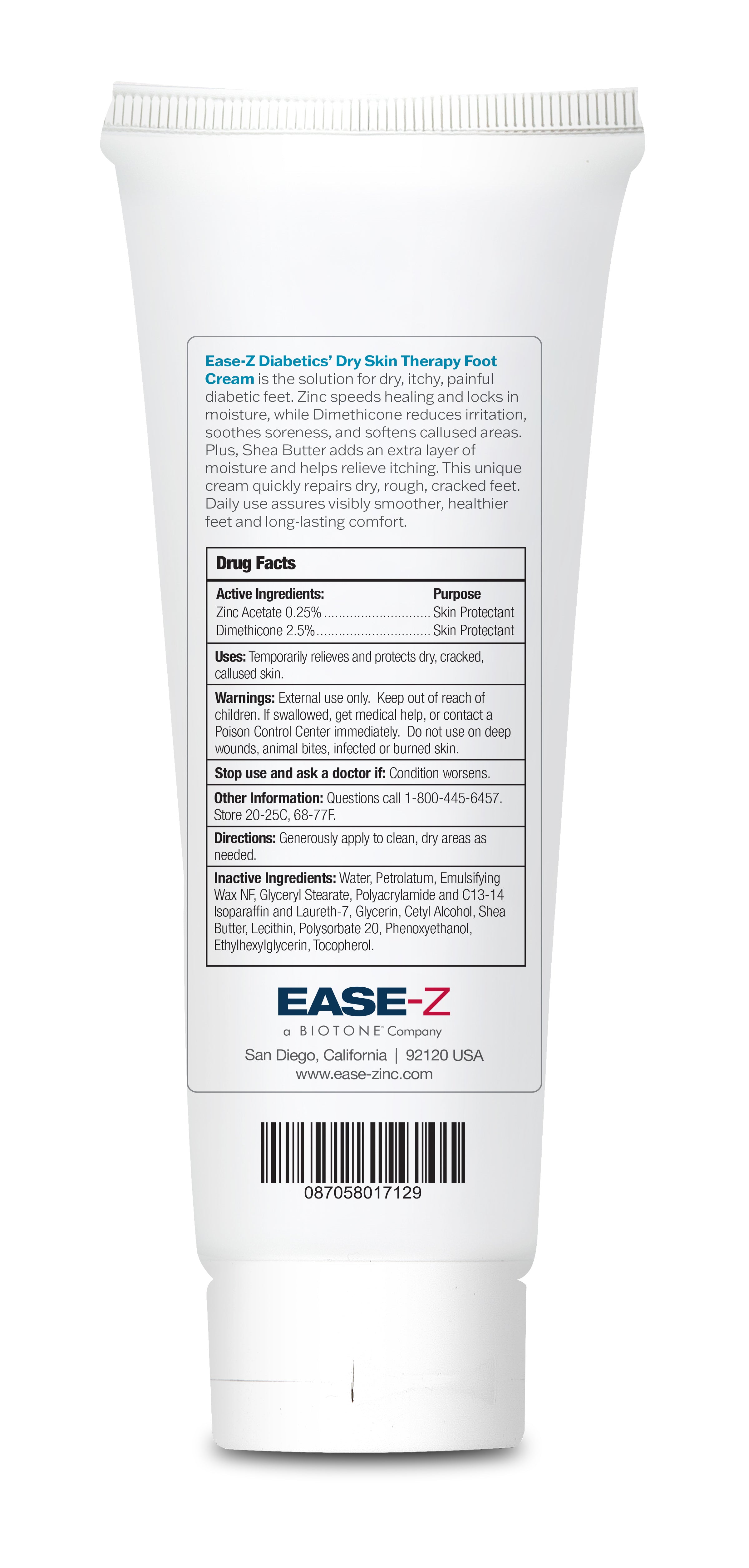 biotone-ease-z-diabetics-dry-skin-therapy-foot-cream-fu-creme-4-4-oz image 2