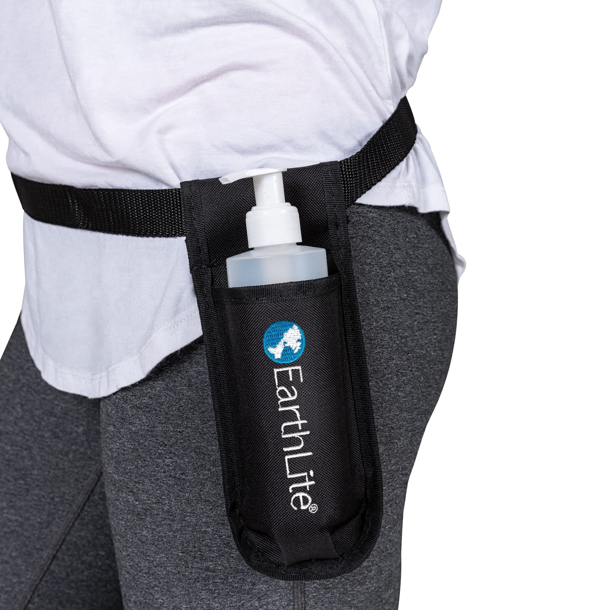 earthlite-massage-l-flaschenhalter-h-ftg-rtel-inkl-250ml-dispenser-pumpflasche-s image 1