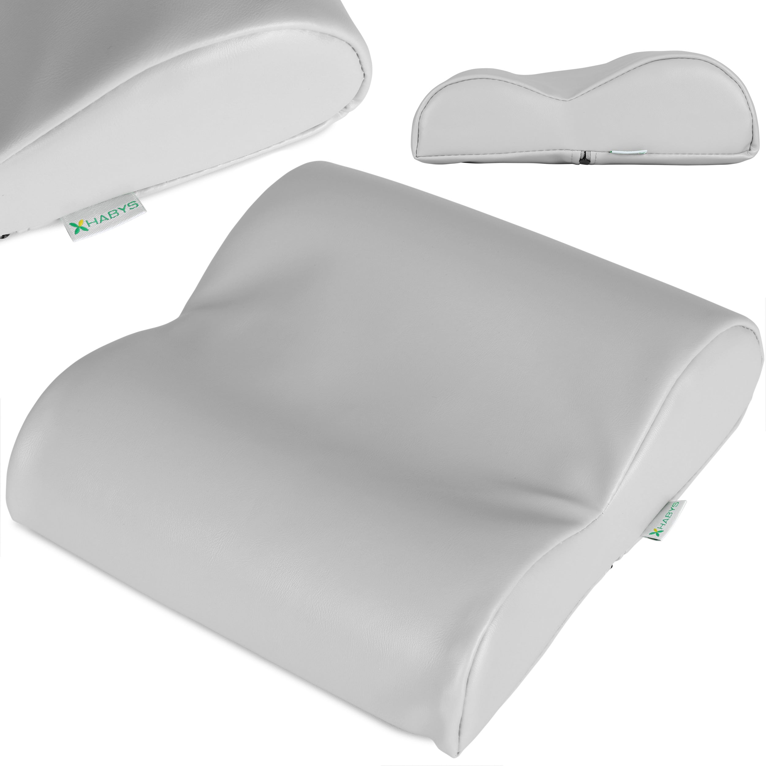 habys-halbrolle-nackenkissen-massage-satin-comfort-memory-foam image 1