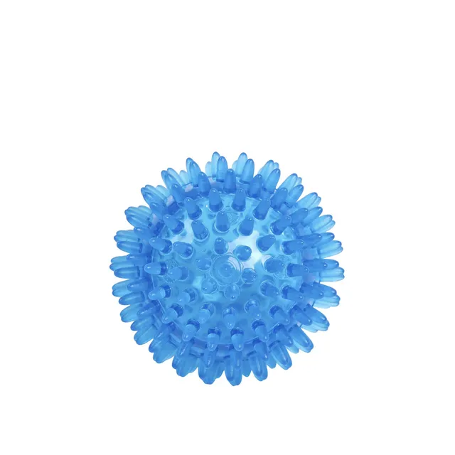 cosimed-massage-igelball-blau-transparent-6-cm image 1
