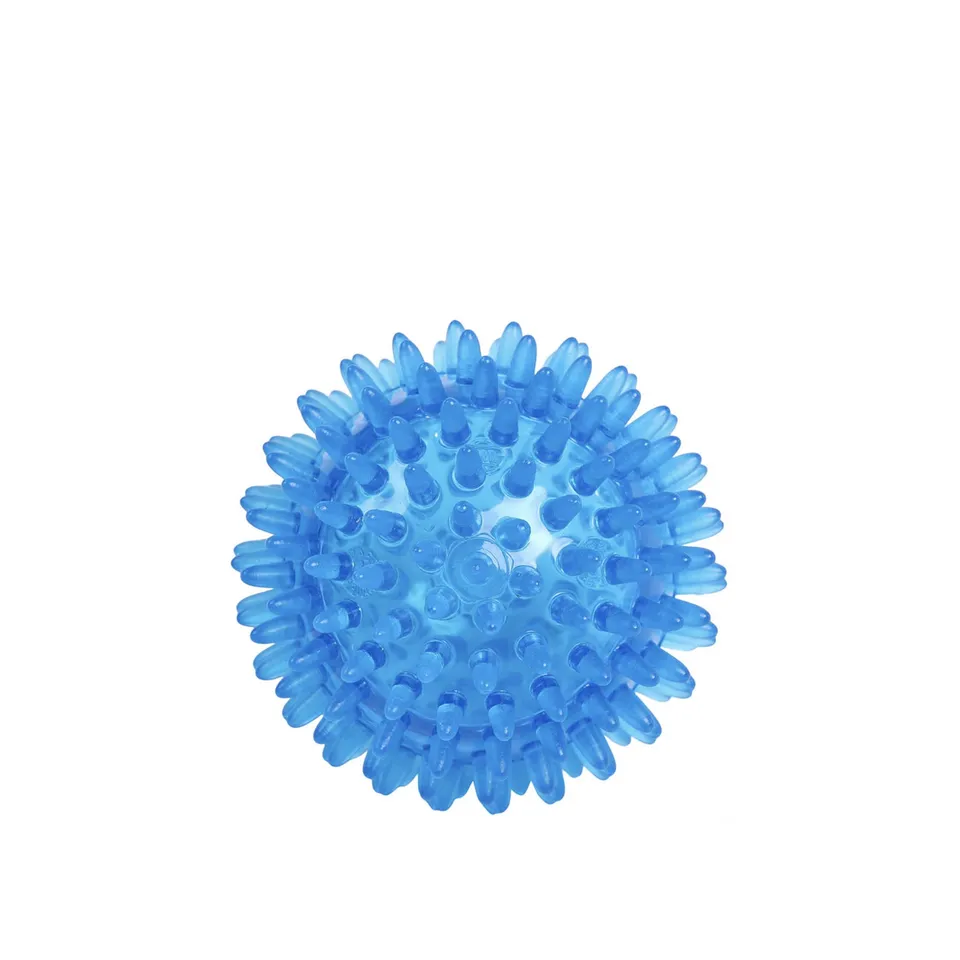 cosimed-massage-igelball-blau-transparent-6-cm image 1