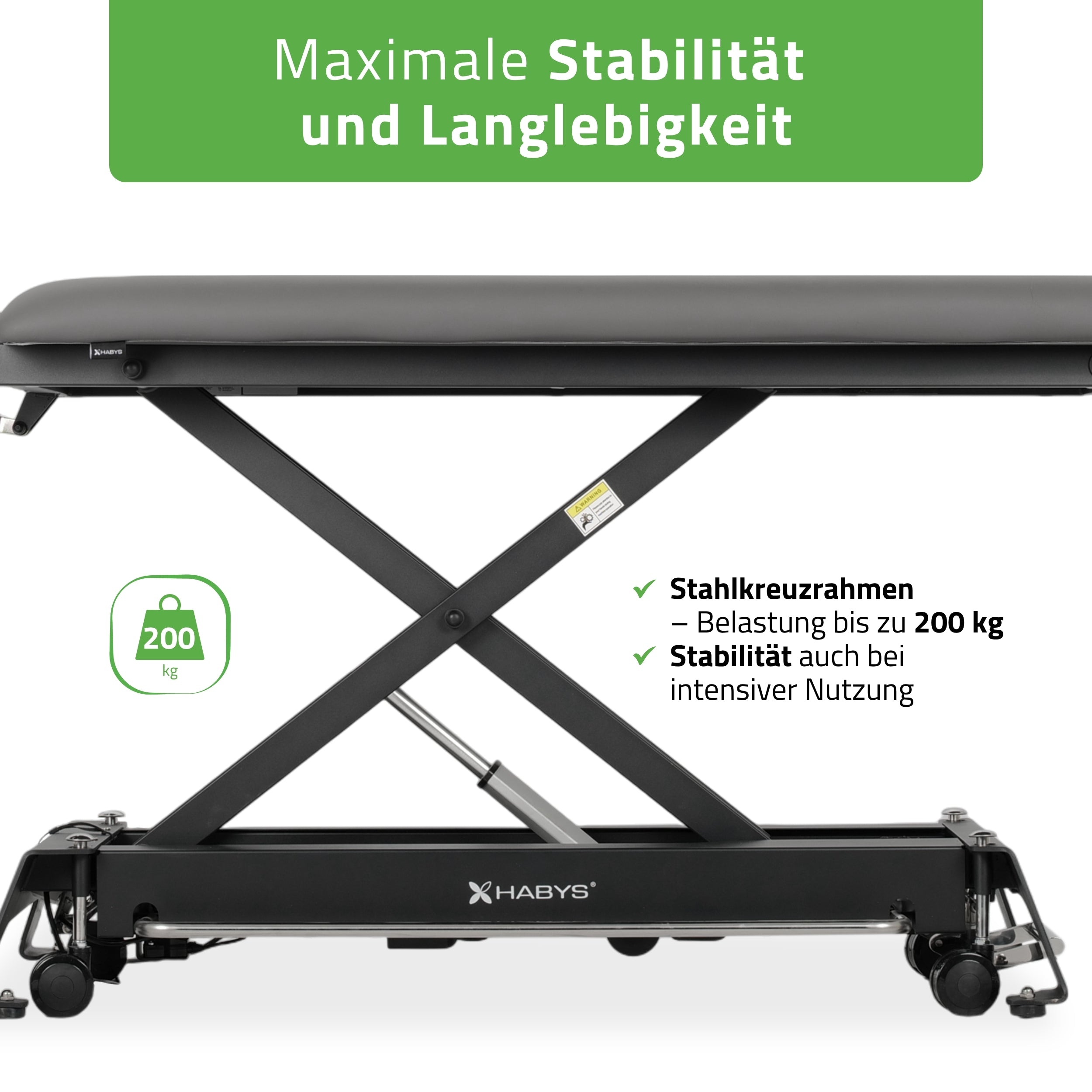 habys-evero-cross-x4-ergo-elektrische-therapieliege-4-segmente-steuerrahmen-grau image 7