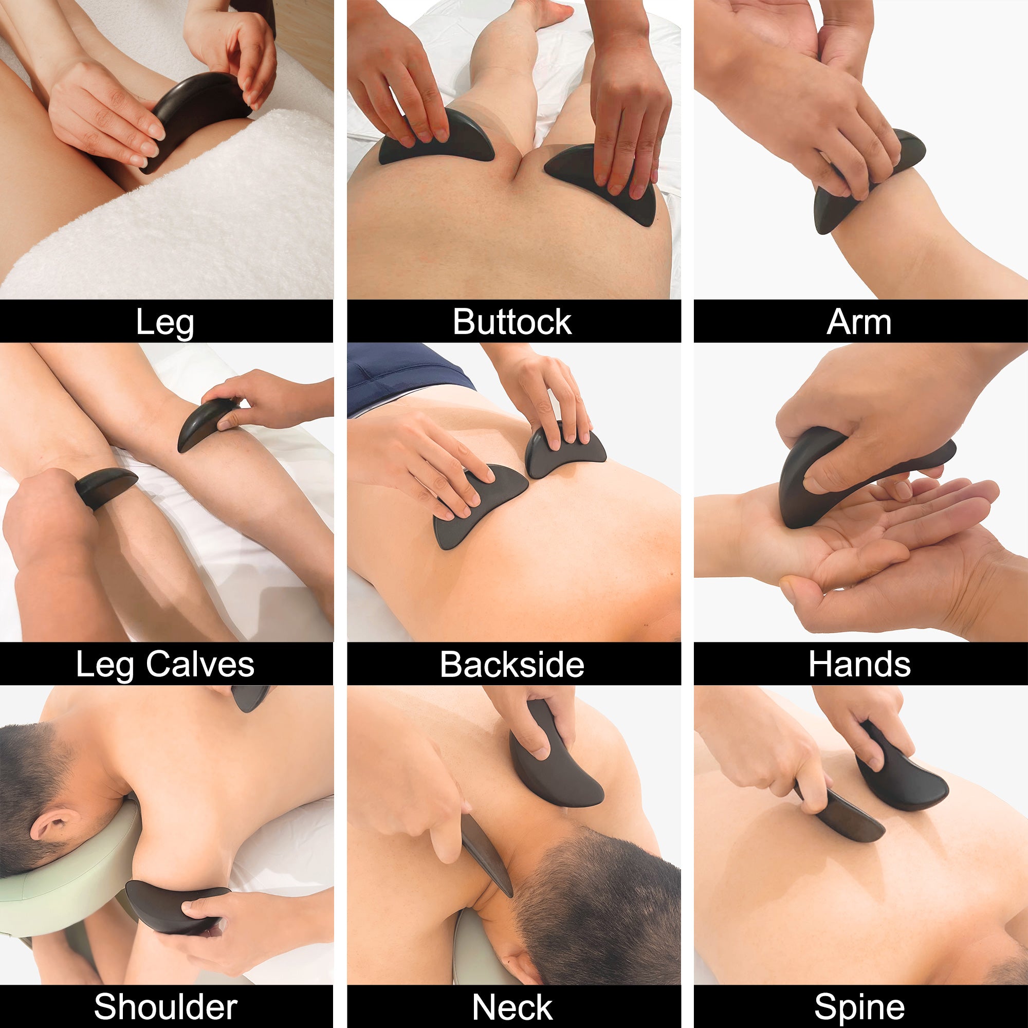 master-massage-halbmondf-rmiger-basalt-stein-f-r-hot-stone-massage-2er-pack image 8