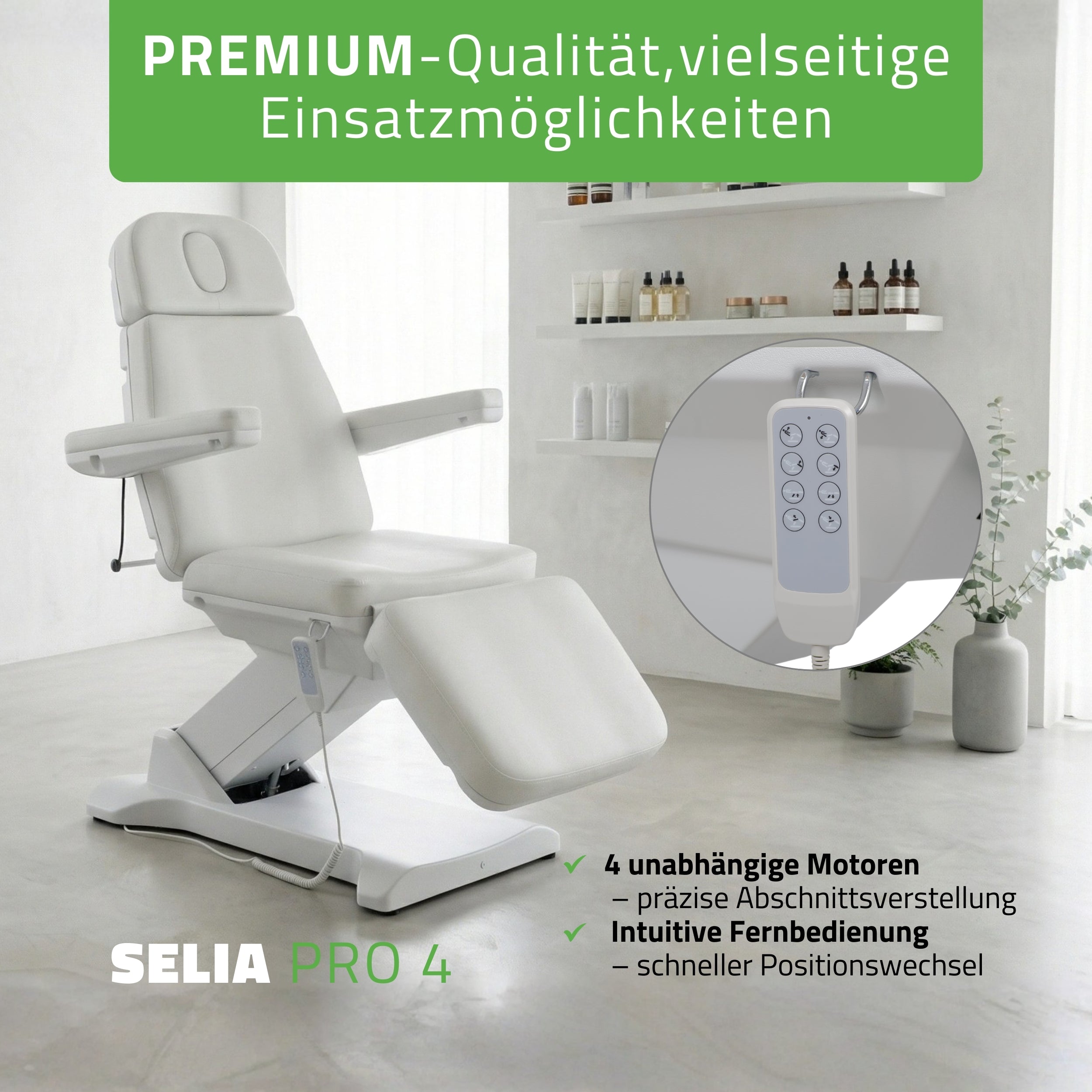 habys-selia-pro-4-elektrische-kosmetikliege-kosmetiksessel-mit-handfernbedienung image 2