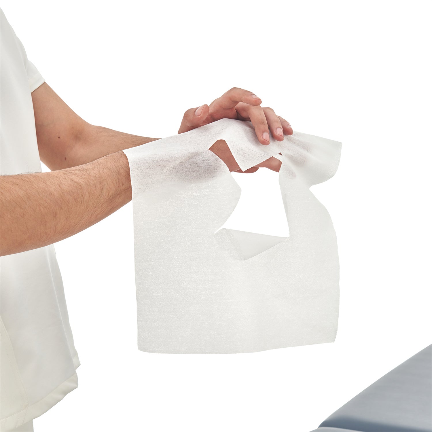 master-massage-einweg-gesichtsausschnitt-abdeckung-100-st-pack-wei image 3