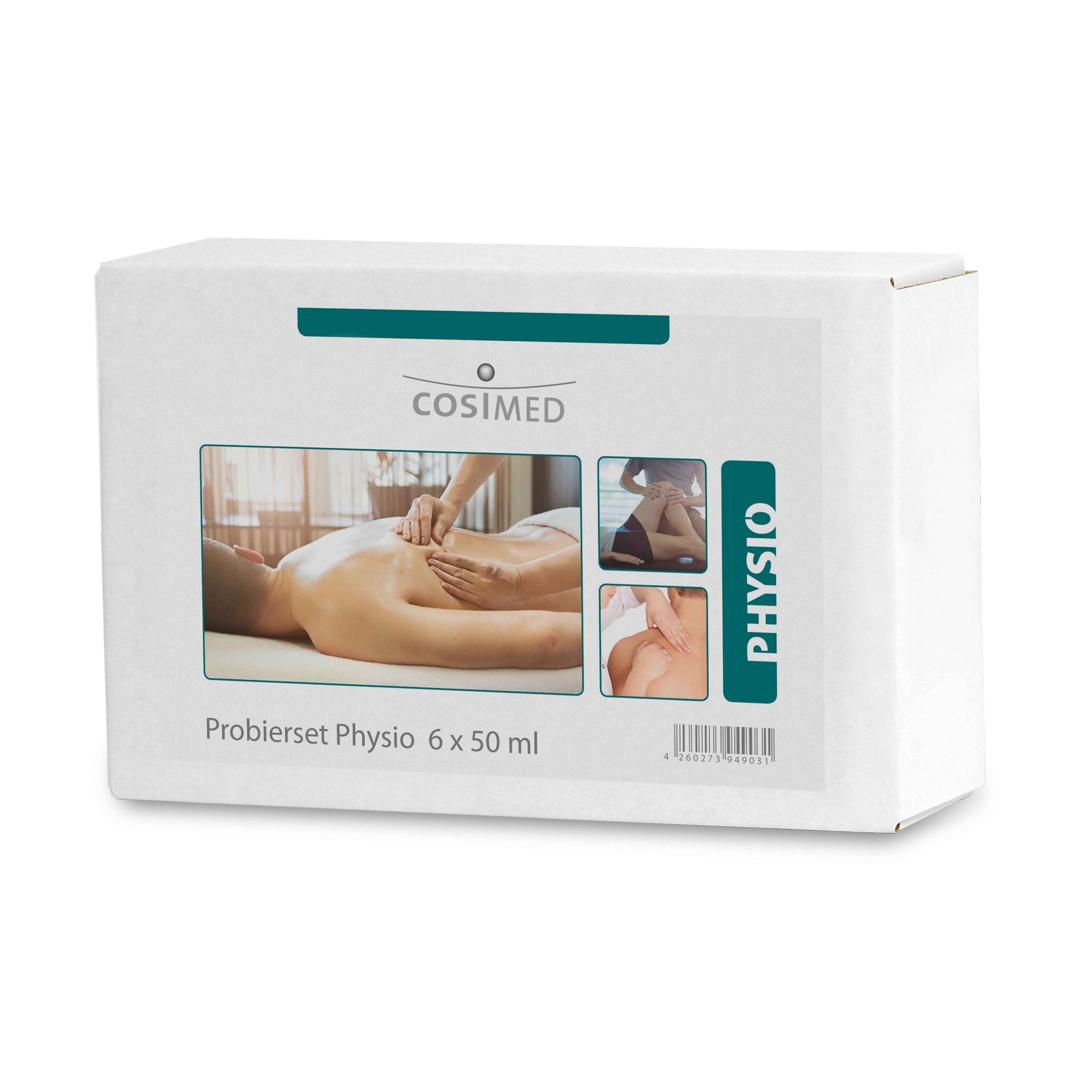 cosimed-probierset-physio-6-x-50-ml-massage-und-einreibung image 1