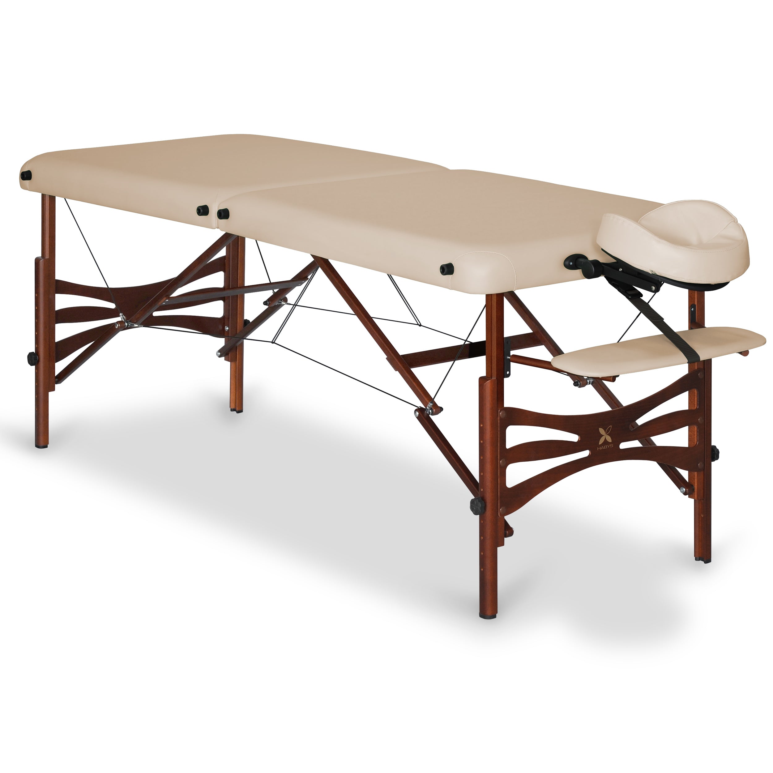 habys-panda-massageliege-klappbar-buche-70-cm-beige image 2