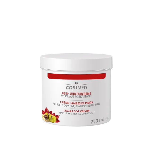 cosimed-bein-und-fu-creme-weinlaub-rosskastanie-250-ml-dose image 1