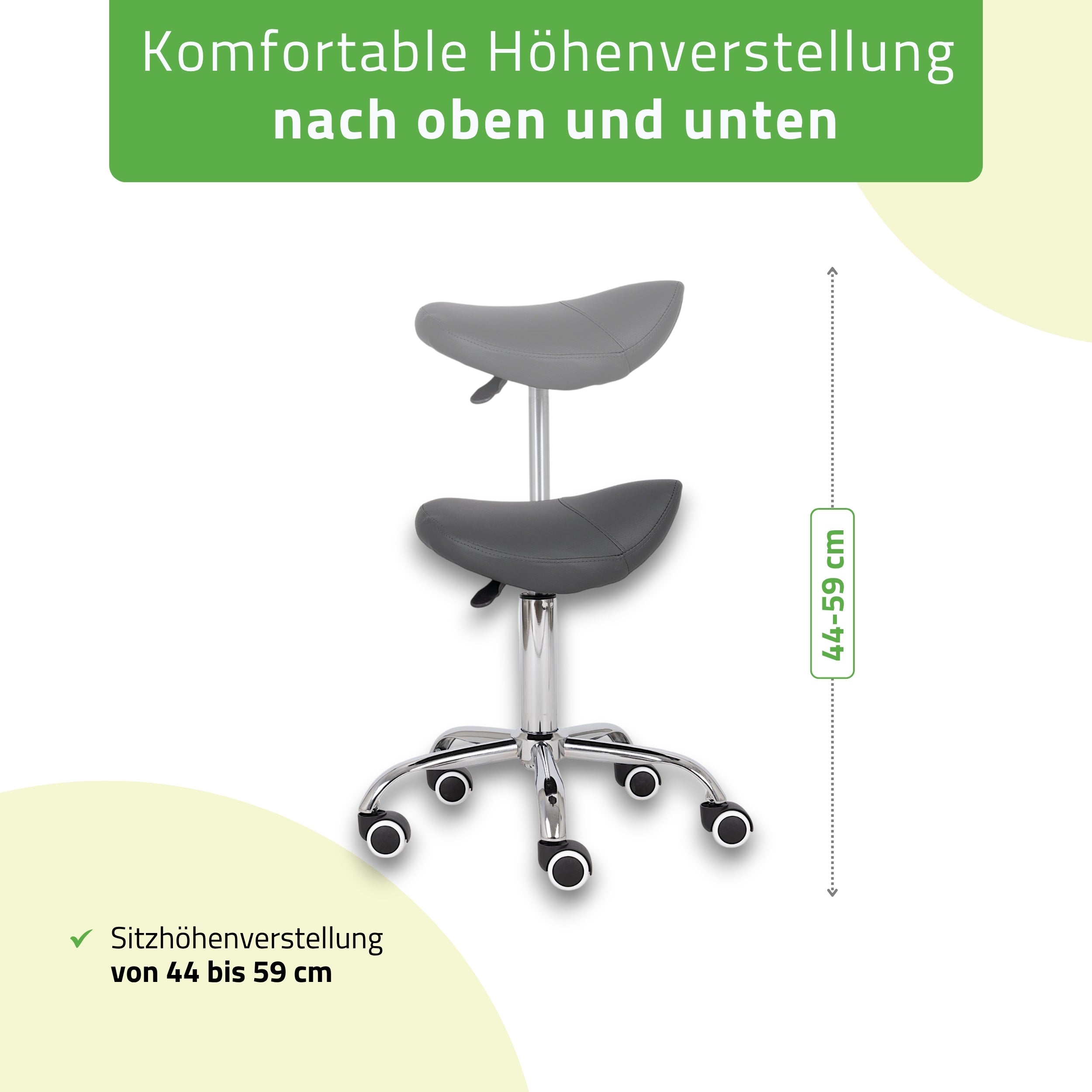 habys-rollhocker-lofi-sattelhocker-mit-gasfeder-und-rollen image 7