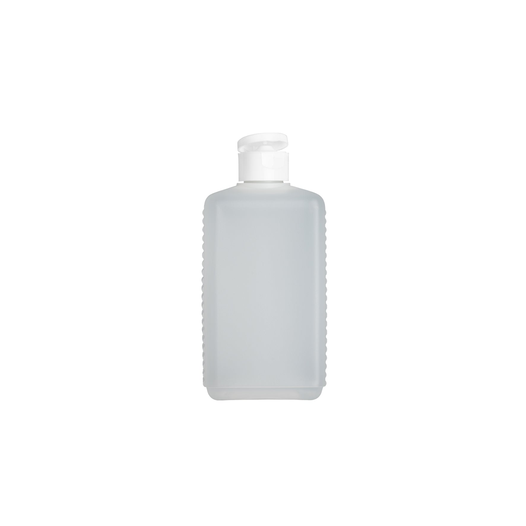 cosimed-dosierflasche-500-ml-milchig-transparent-mit-klappscharnierverschluss image 1