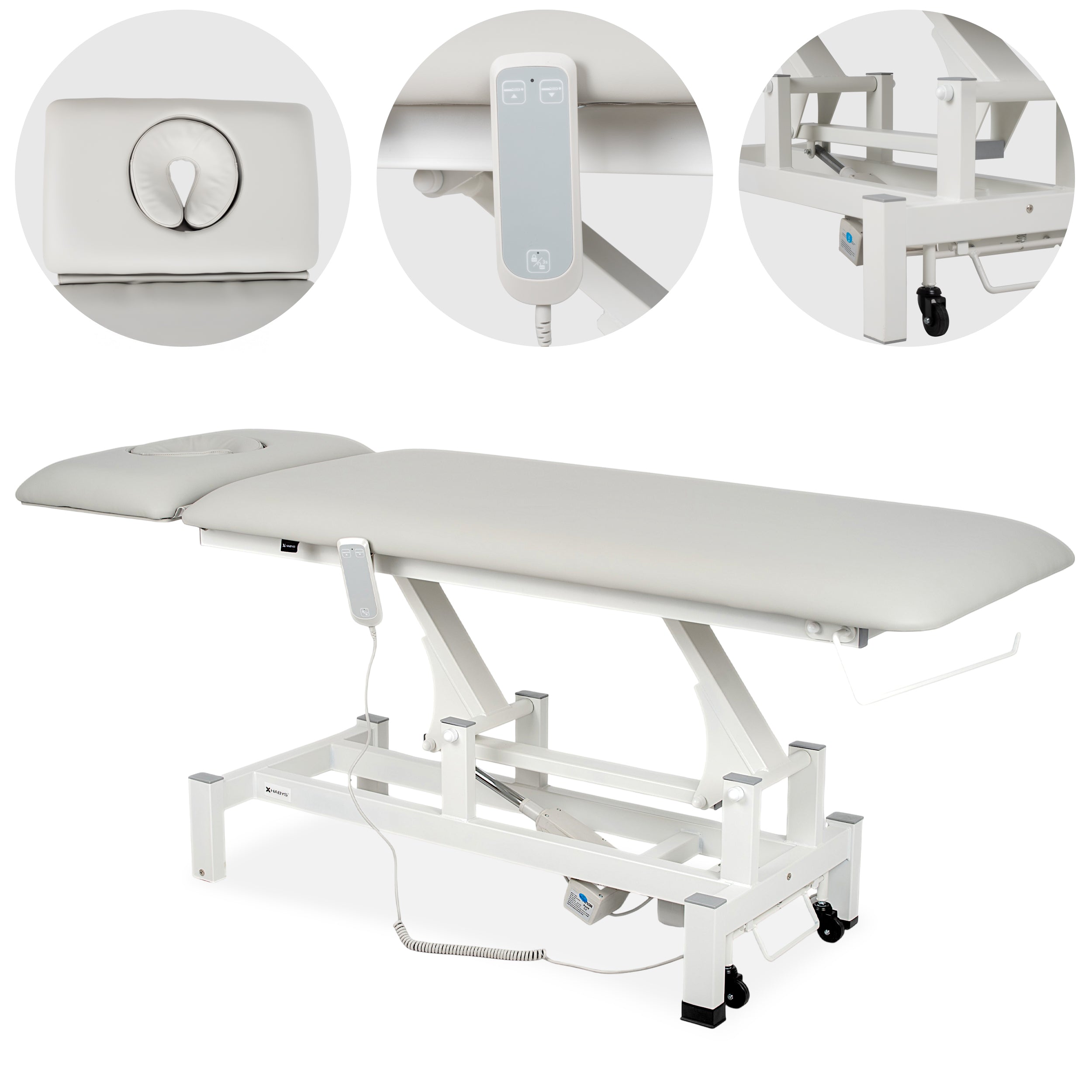 habys-massageliege-elektrisch-fortis-2-ergo-2-segmente-handfernbedienung image 1