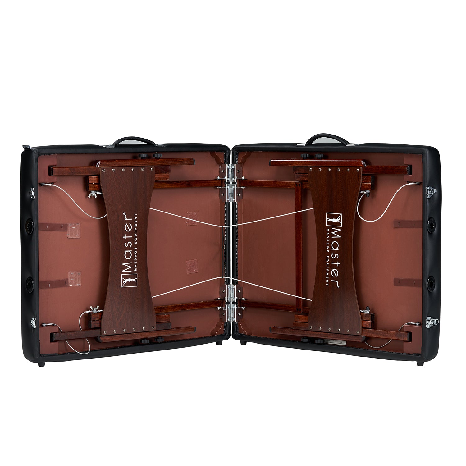 master-massage-76cm-del-ray-mobile-massageliege-klappbares-holzgestell-schwarz image 6