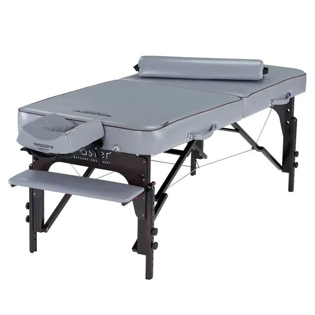 master-massage-montour-lx-mobile-massageliege-76-cm-mit-memory-foam-und-holzgest image 1