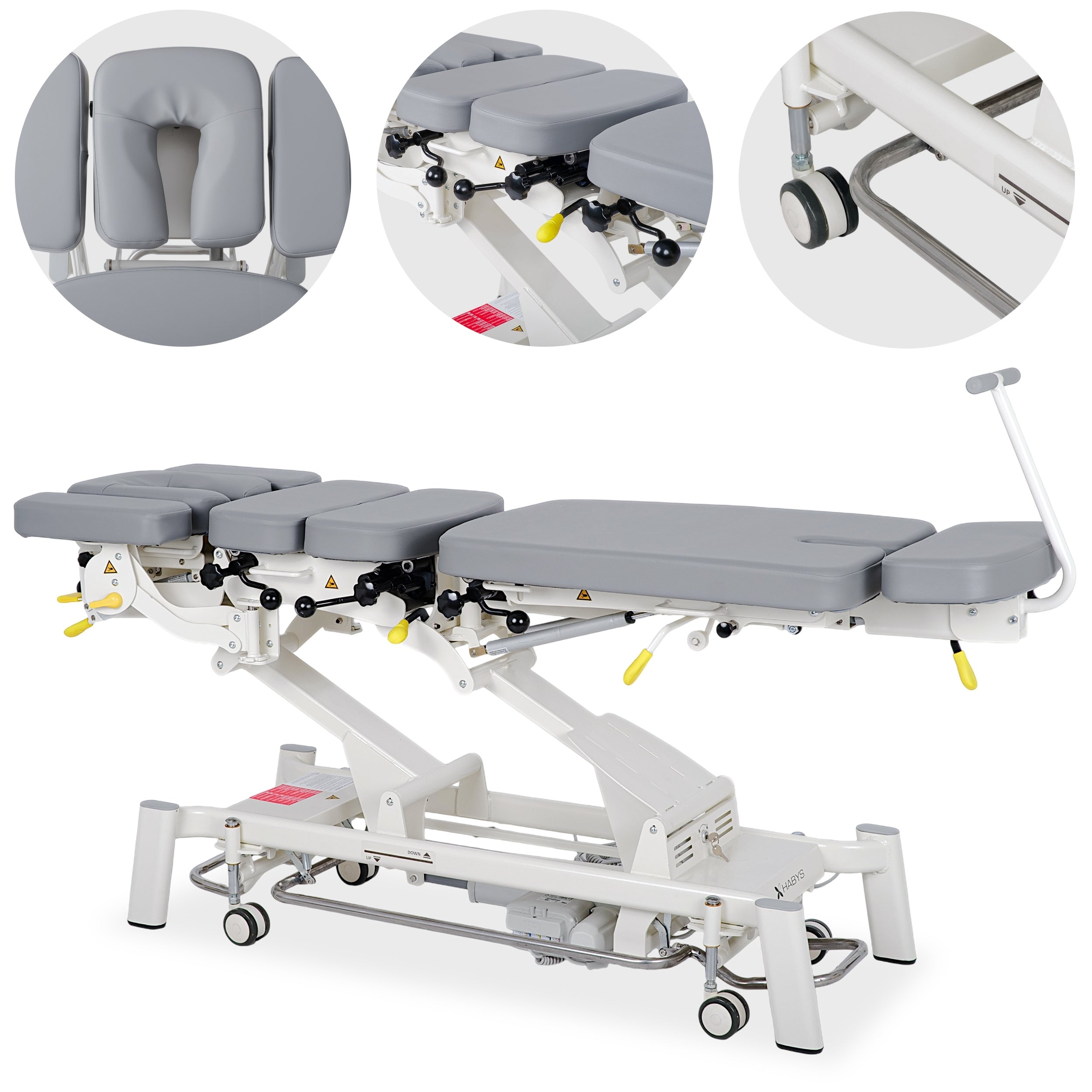 habys-evero-upright-chiro-z7-elektrische-chiropraktikerliege-7-teilig image 1
