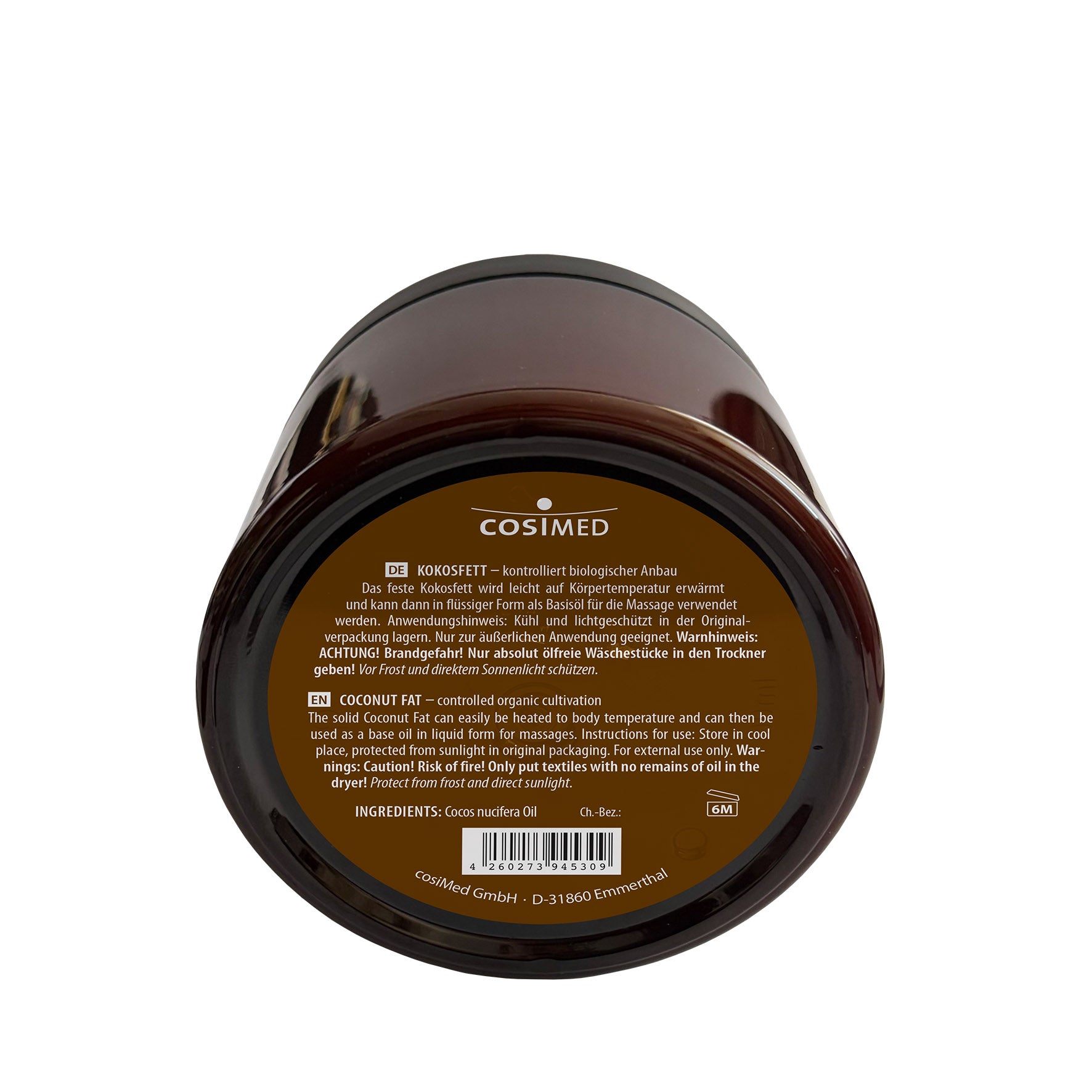cosimed-kokos-l-kokosfett-kba-bio-500-ml-dose-nat-rliches-massage-l image 2