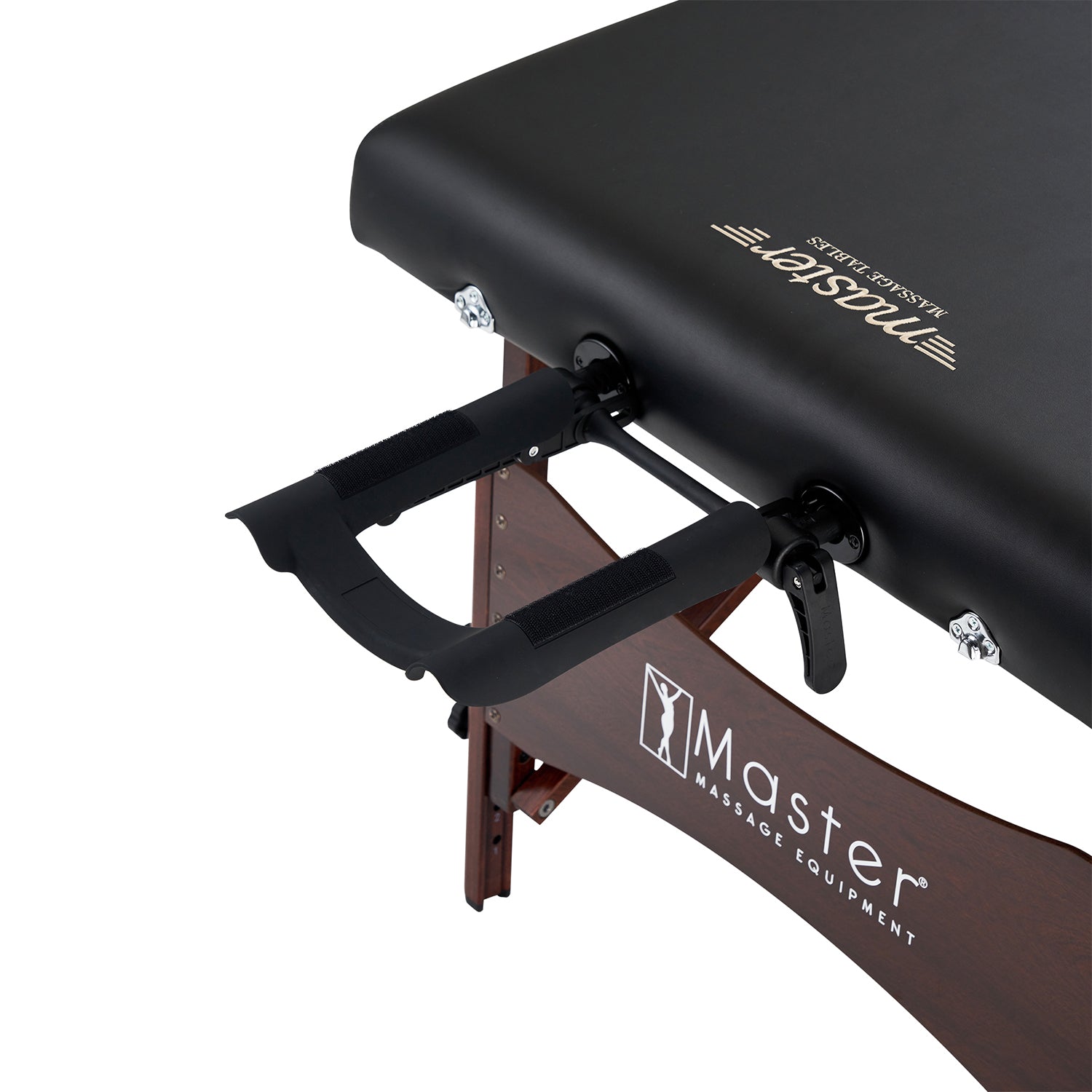 master-massage-newport-mobile-massageliege-71-cm-holzgestell-schwarz image 4