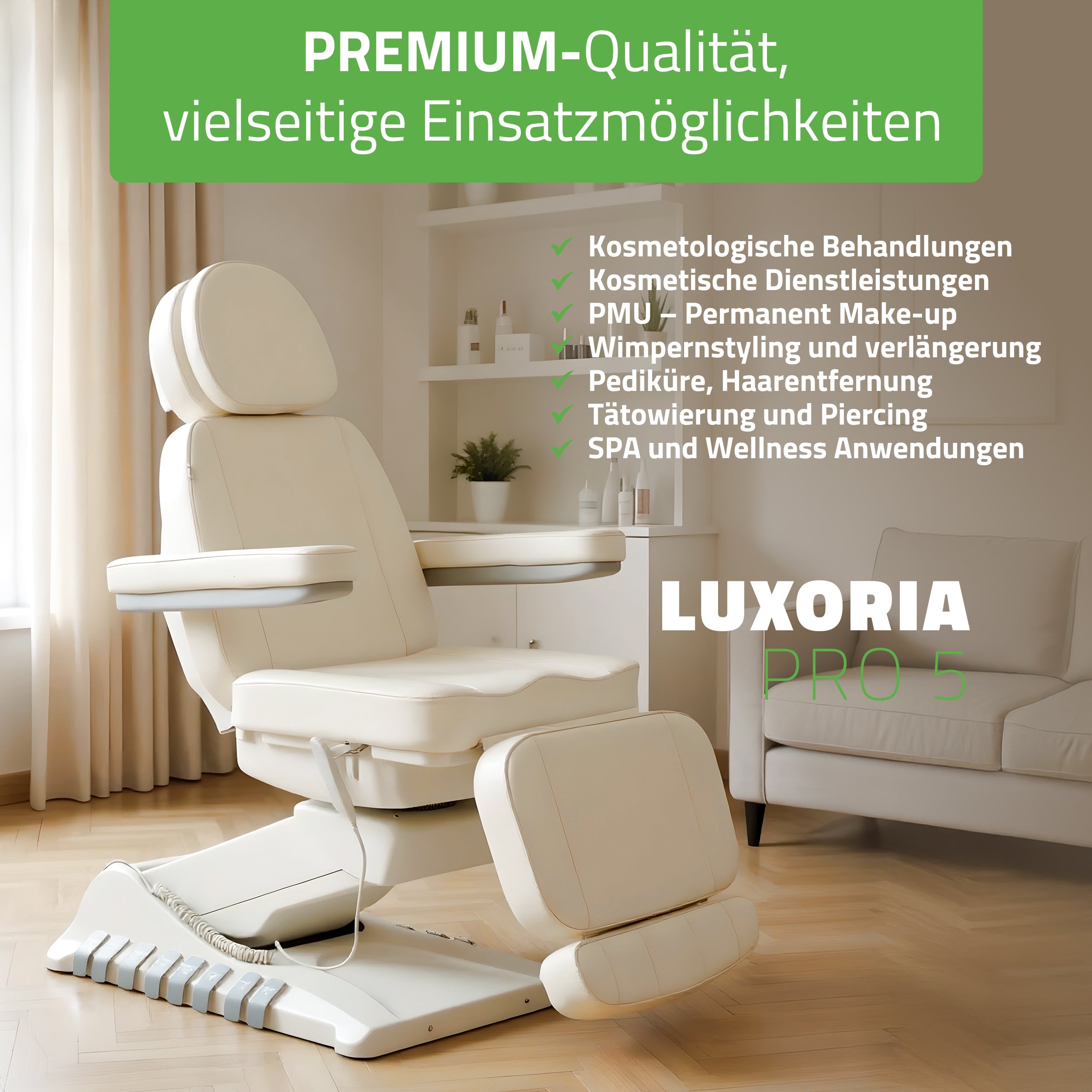 habys-luxoria-pro-5-kosmetikliege-elektrisch-wei-5-fach-verstellung image 2