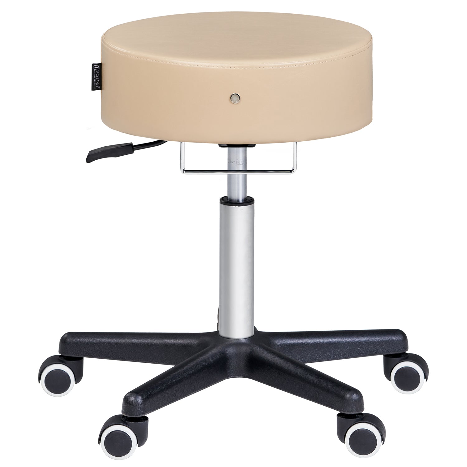 master-massage-costco-glider-rollhocker-drehhocker-kosmetikhocker-beige image 1