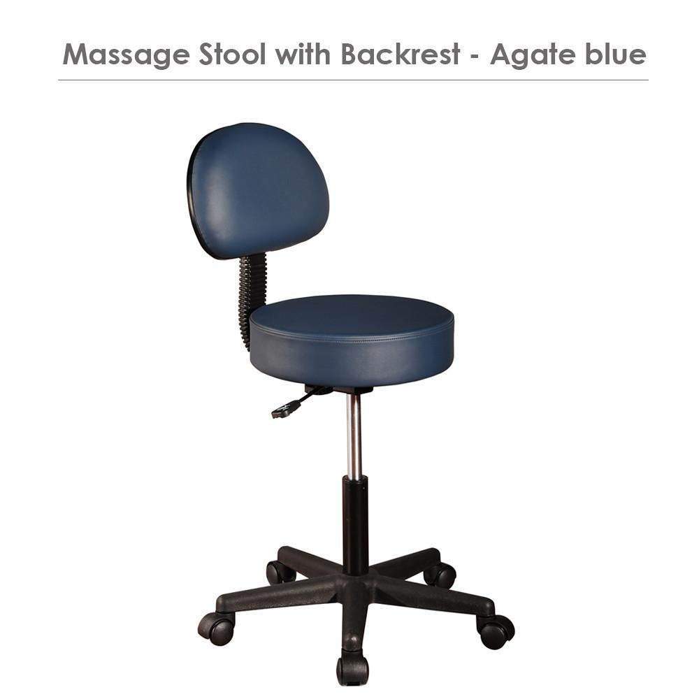 master-massage-backrest-rollhocker-drehhocker-mit-r-ckenlehne-burgundrot image 3