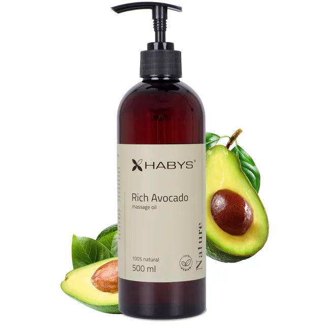 habys-massage-l-nature-rich-avocado-500-ml-mit-pumpe image 1