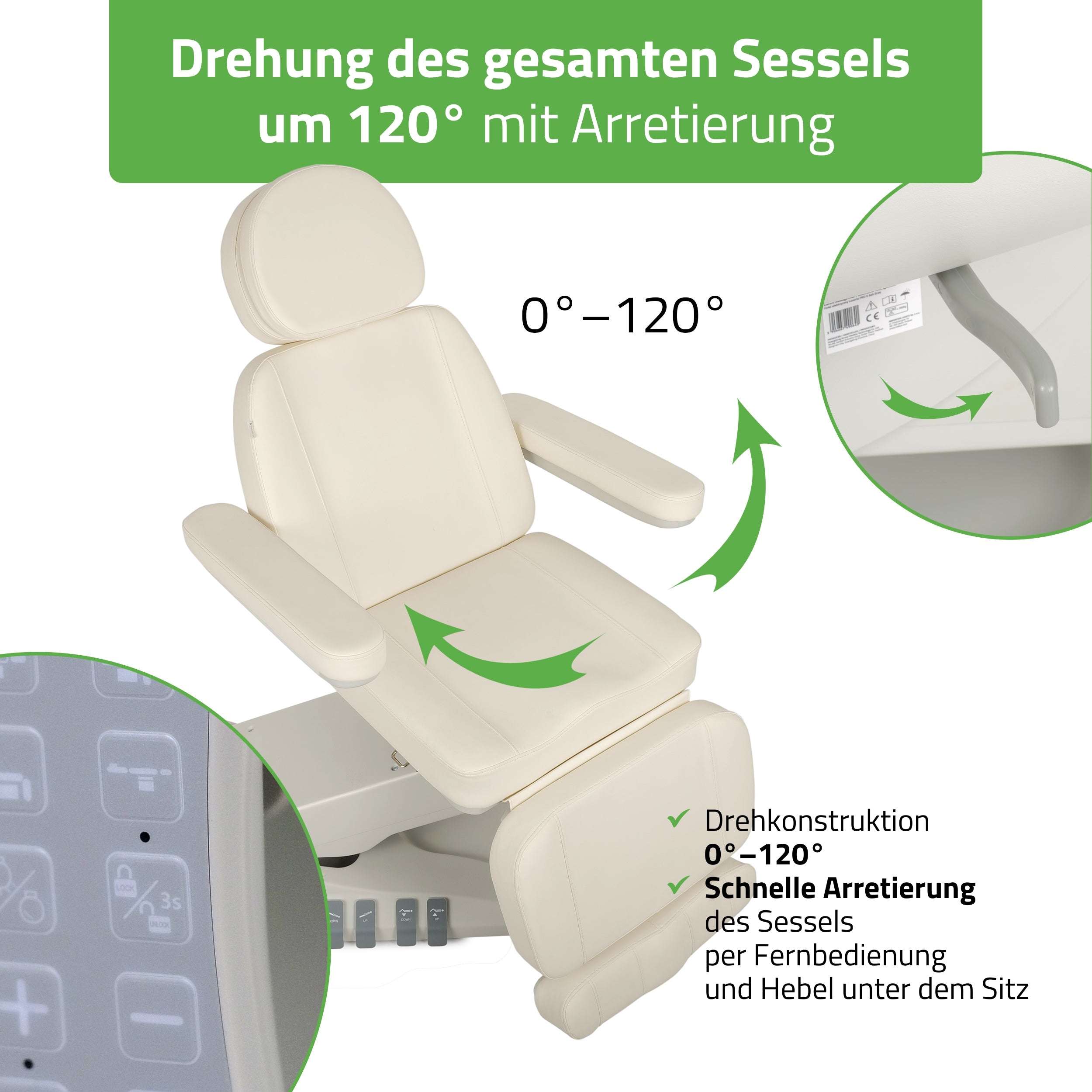habys-luxoria-pro-5-kosmetikliege-elektrisch-wei-5-fach-verstellung image 7