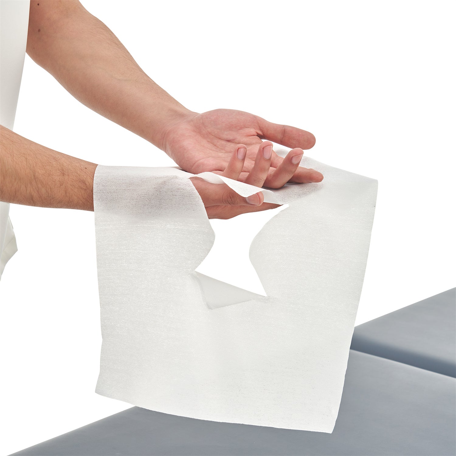 master-massage-einweg-gesichtsausschnitt-abdeckung-100-st-pack-wei image 4