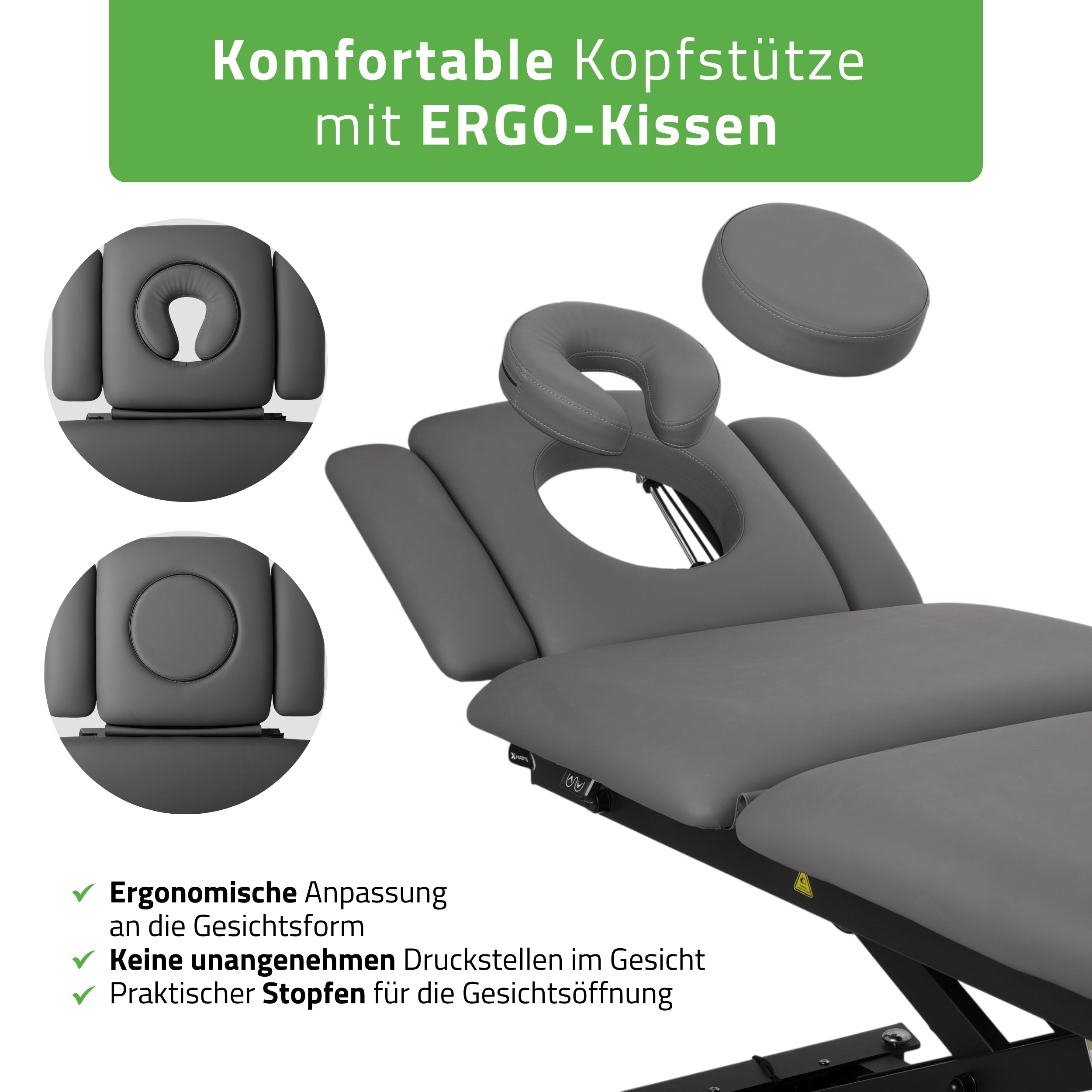 habys-evero-cross-x5-ergo-therapieliege-elektrisch-5-segmente-steuerrahmen-grau- image 5