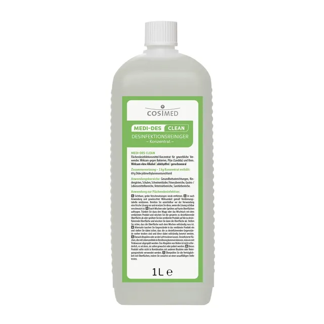 cosimed-medi-des-clean-fl-chendesinfektion-desinfektionsreiniger-konzentrat image 1