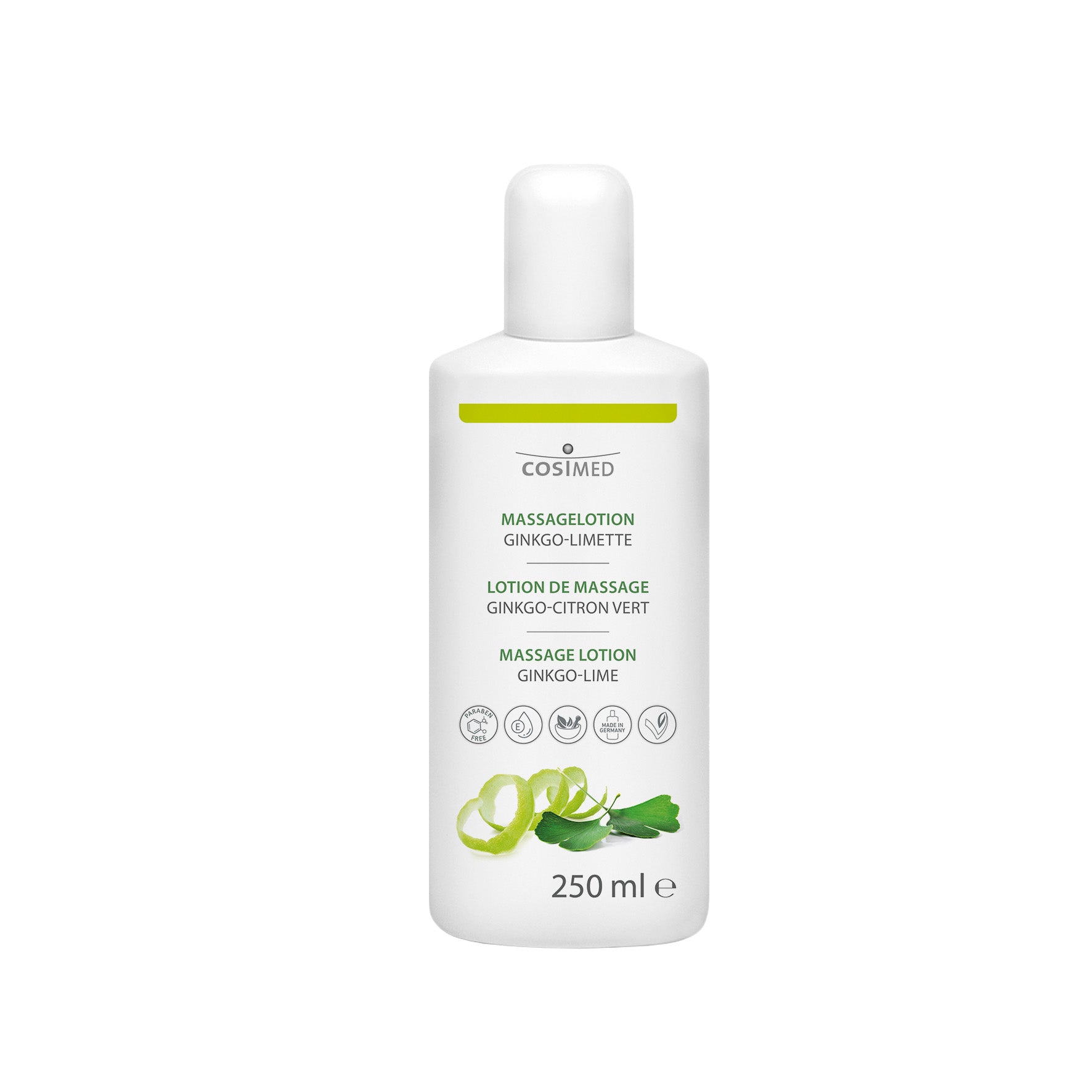 cosimed-massagelotion-ginkgo-limette-belebende-lotion-mit-avocado-l image 1