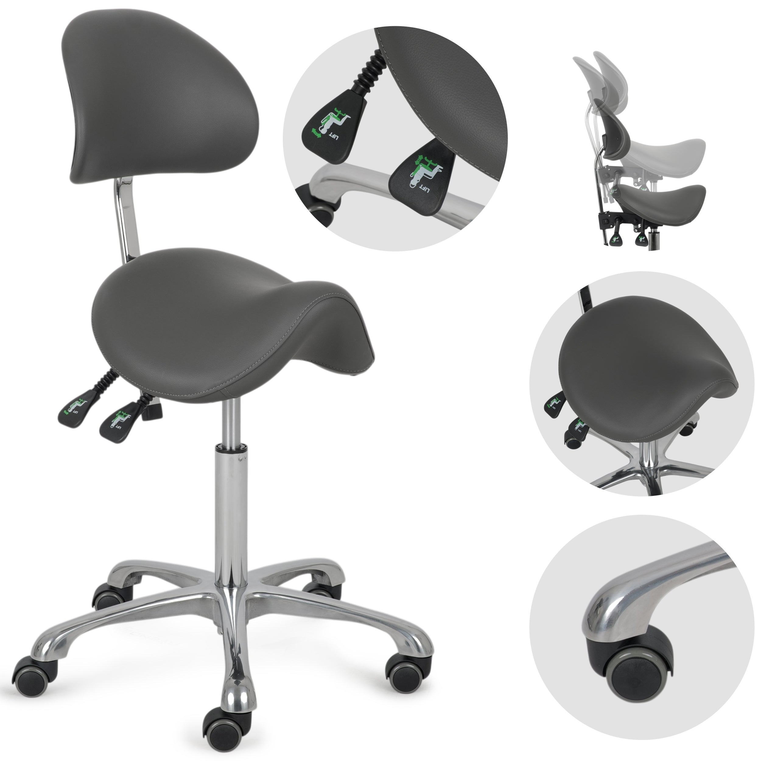 habys-diana-rollhocker-drehhocker-mit-r-ckenlehne image 1