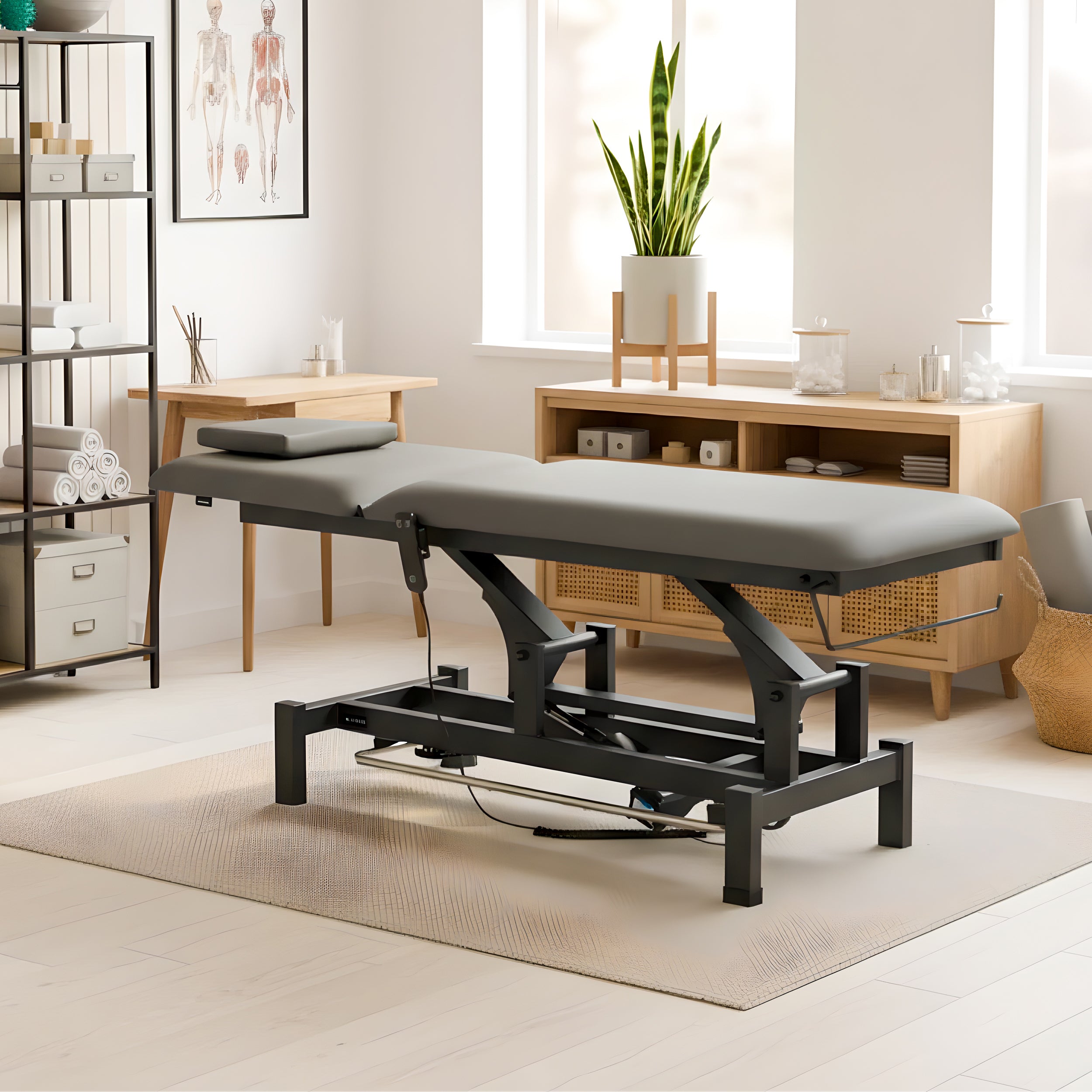 habys-massageliege-elektrisch-fortis-2-2-segmente-mit-gesichts-ffnung image 2