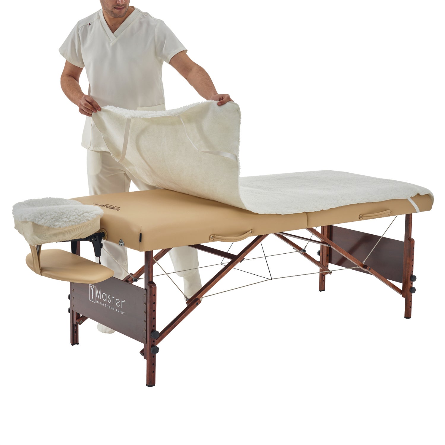 master-massage-ultra-fleece-pad-laken-berzug-set-mit-2-gesichtskissenbez-gen image 6