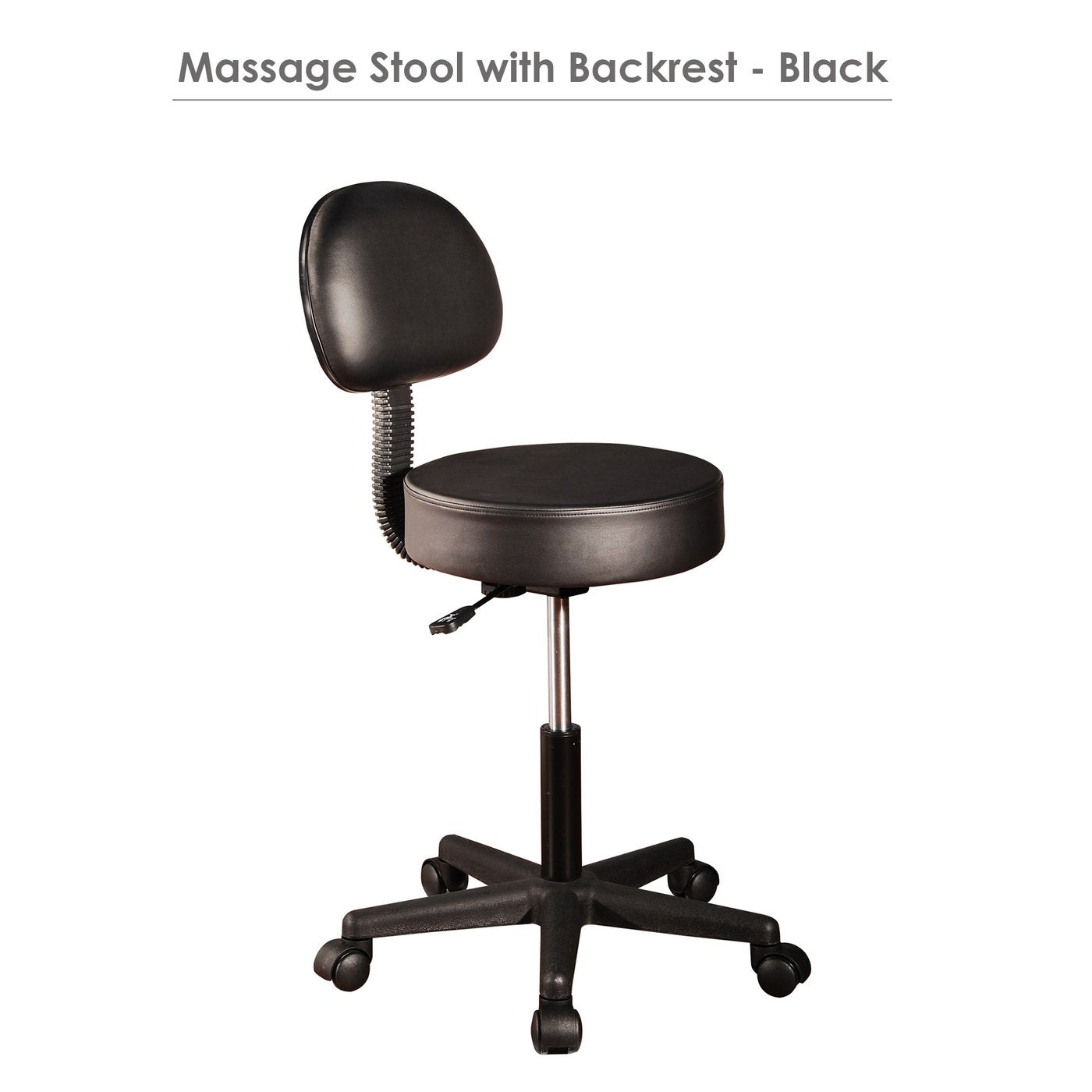 master-massage-backrest-rollhocker-drehhocker-mit-r-ckenlehne-burgundrot image 4
