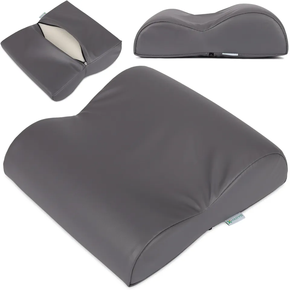 habys-halbrolle-nackenkissen-mit-memory-schaum-soft-touch image 1