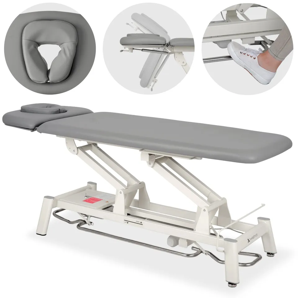 habys-therapieliege-elektrisch-proxima-v2-ergo-2-segmente-mit-steuerrahmen image 1