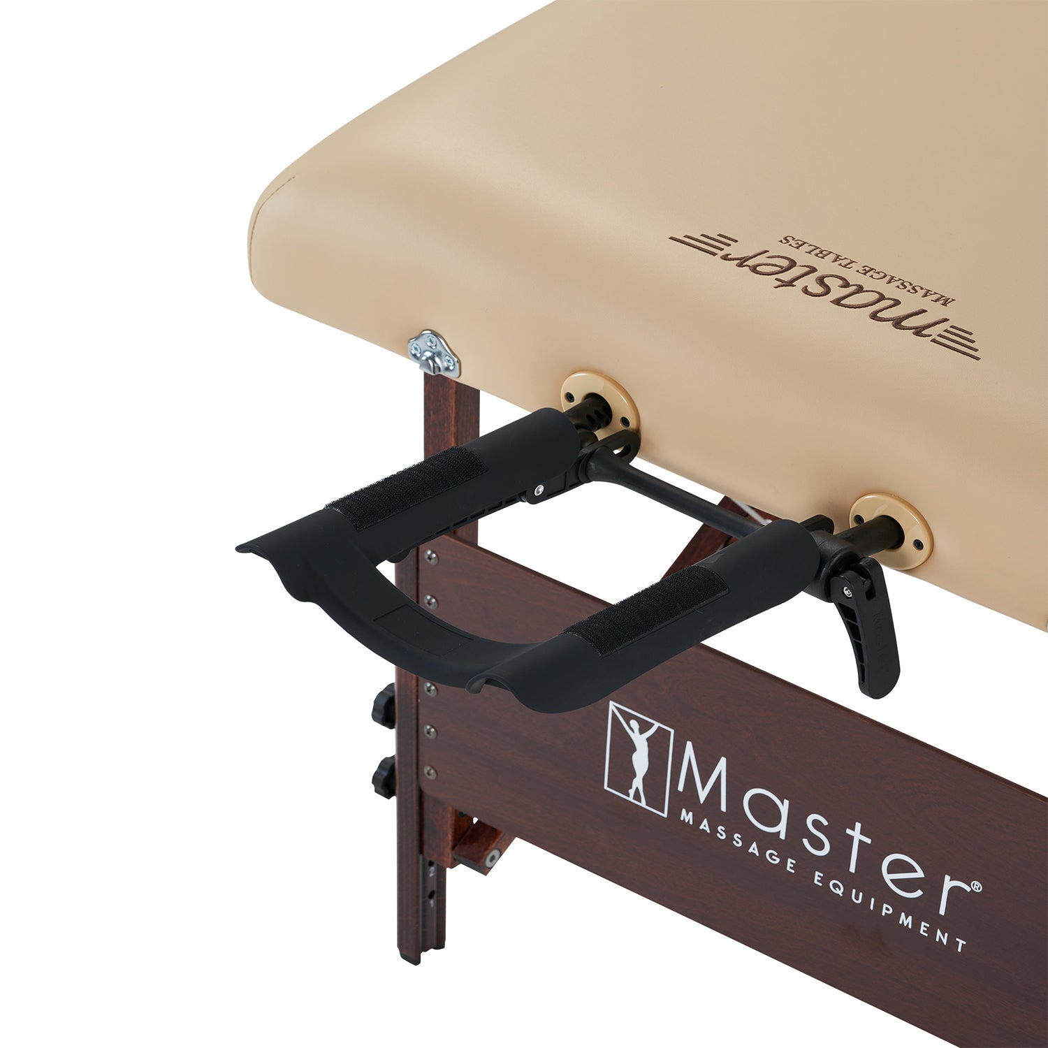 master-massage-del-ray-71-cm-mobile-massageliege-mit-holzgestell-beige image 4
