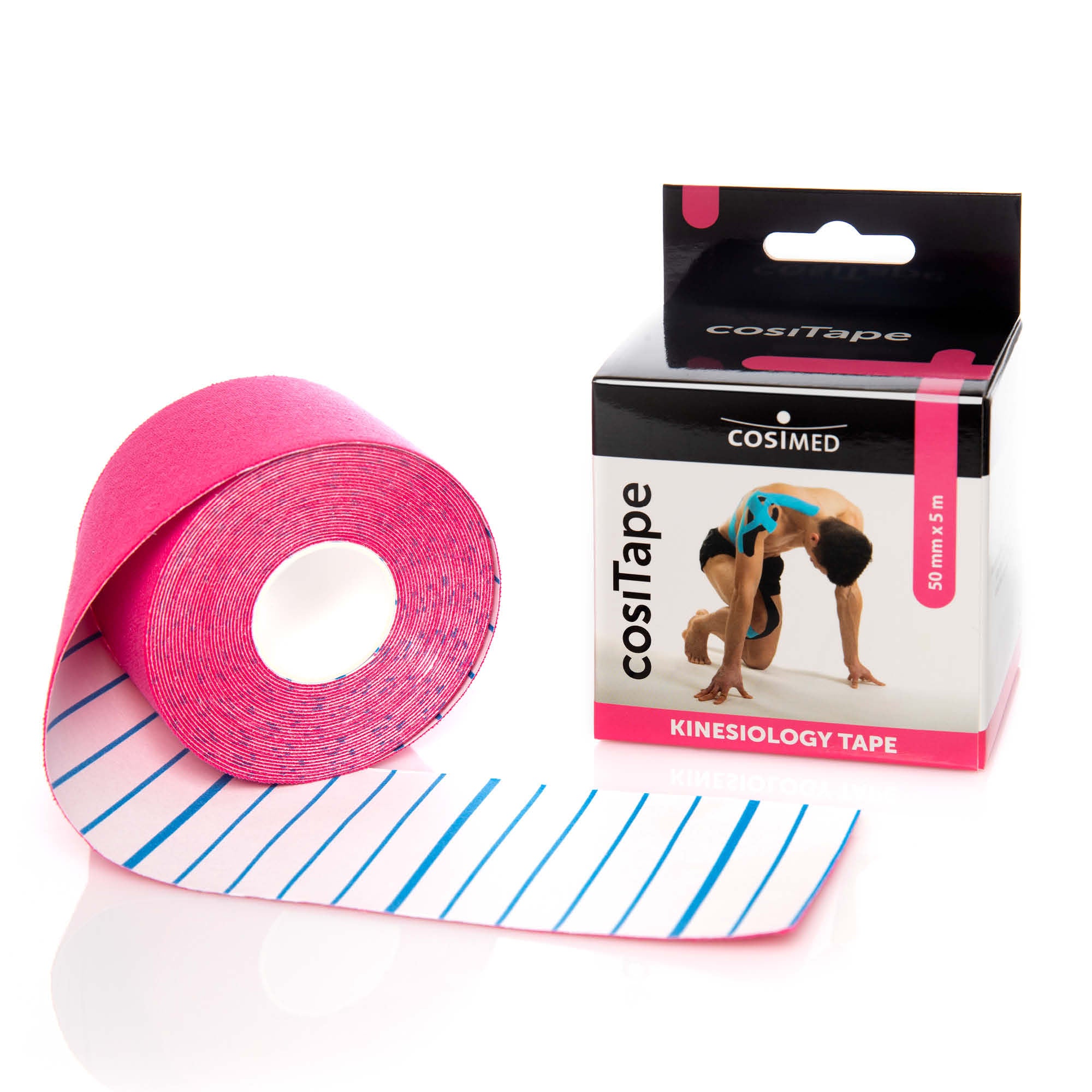 cosimed-cositape-kinesiologie-tape-pink-elastisches-sport-tape image 1