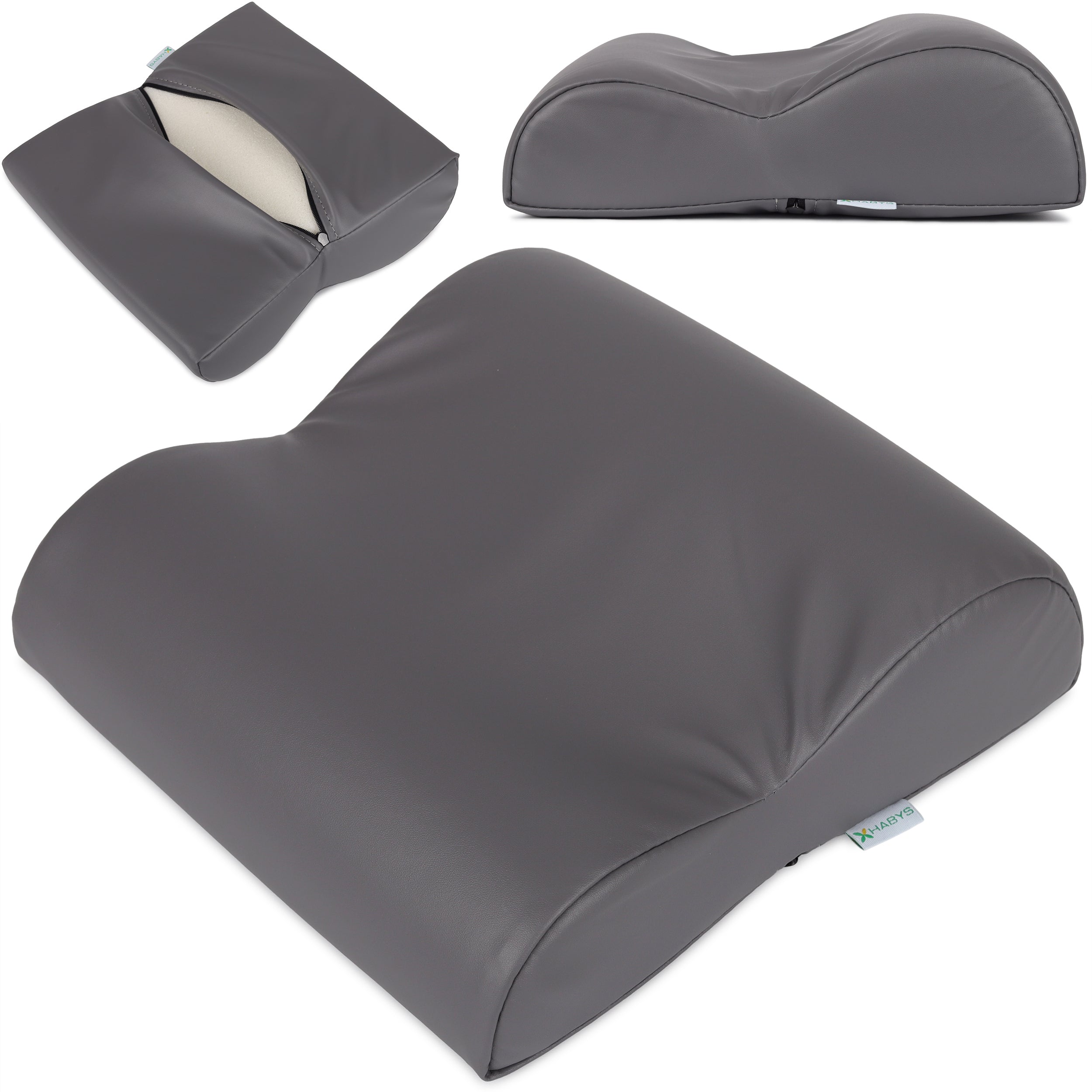 habys-halbrolle-nackenkissen-mit-memory-schaum-soft-touch image 1
