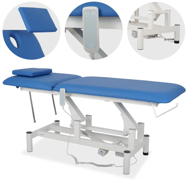 habys-massageliege-elektrisch-optima-2-segmente-mit-handfernbedienung image 1