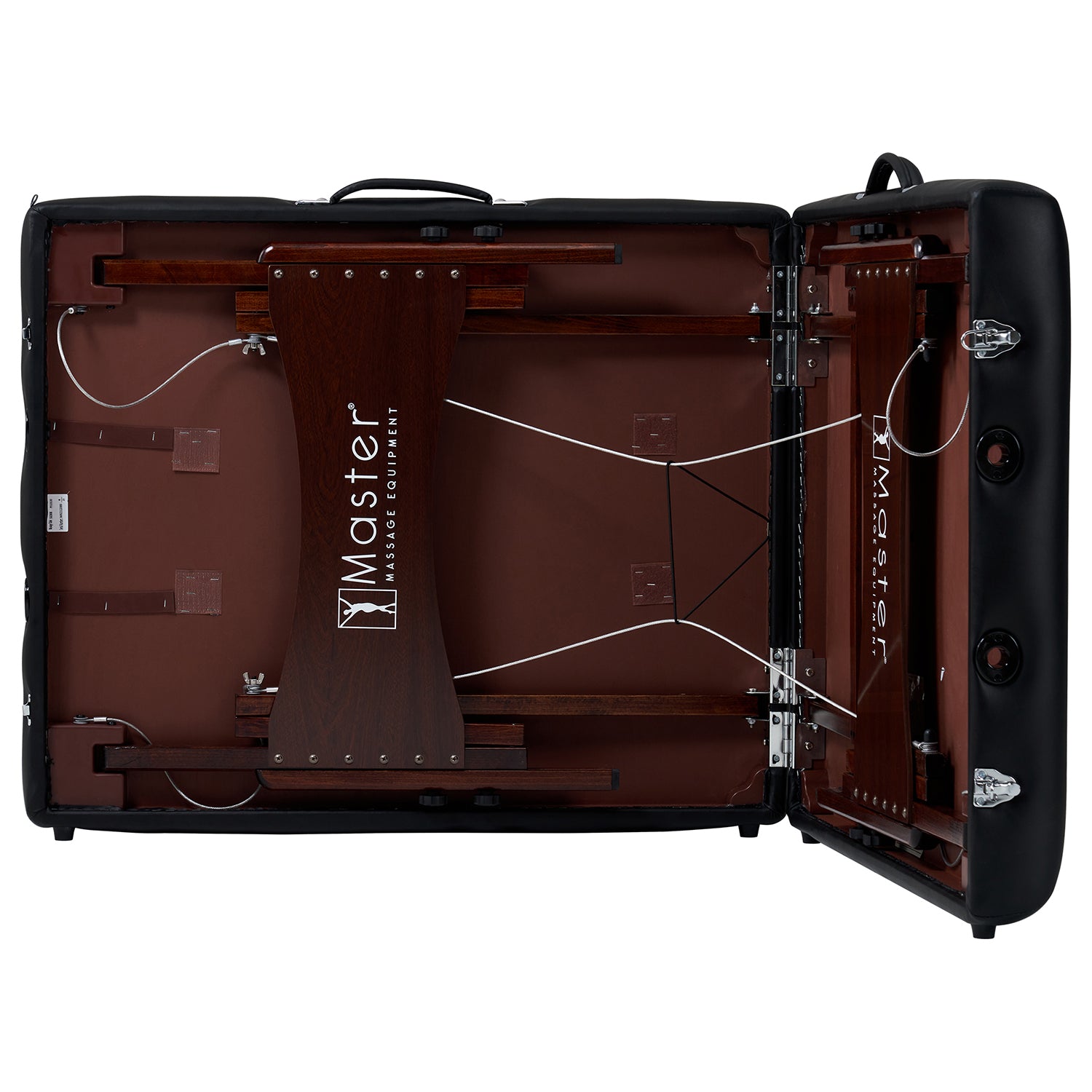master-massage-newport-mobile-massageliege-71-cm-holzgestell-schwarz image 5