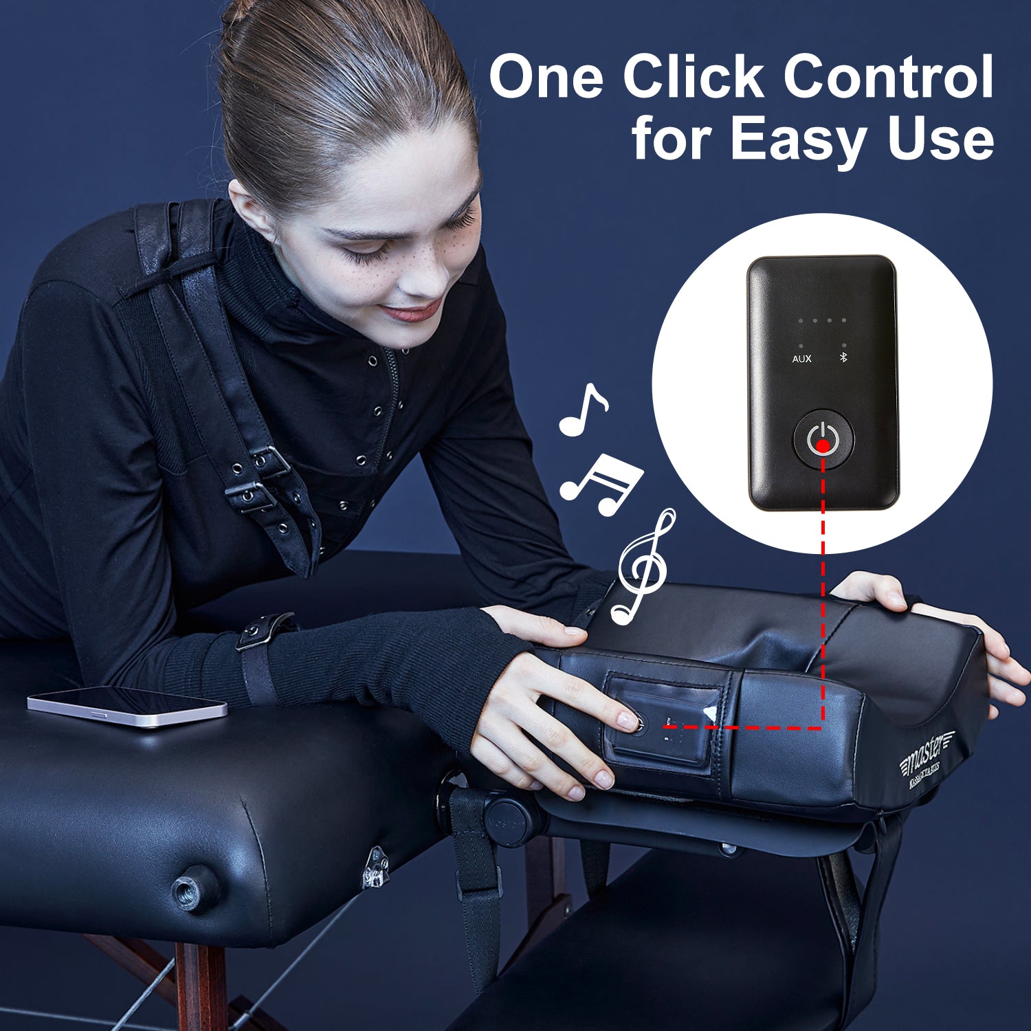 master-massage-ergonomicdream-musicmaster-gesichtskissen-mit-memory-schaum-bluet image 6