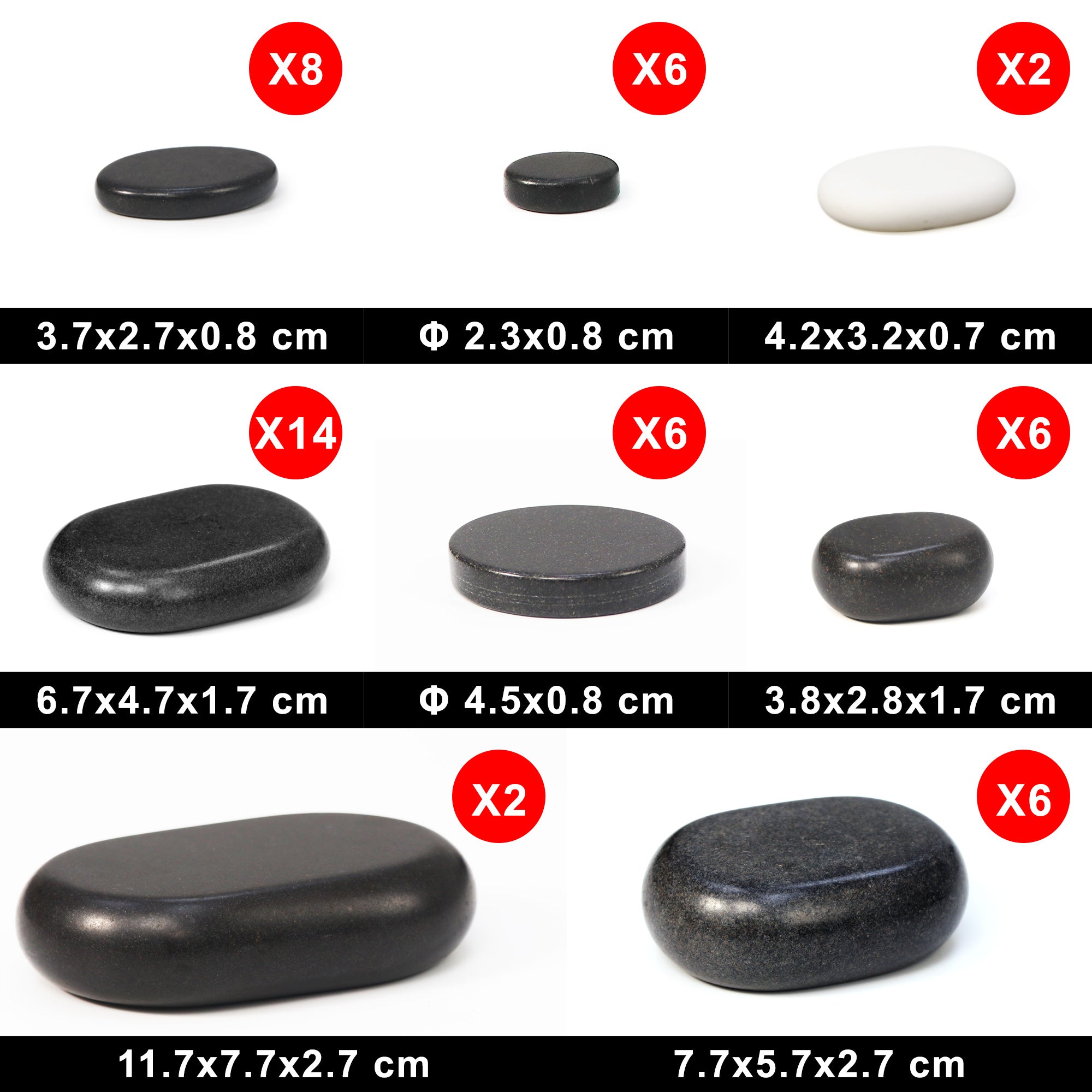 master-massage-hot-stone-luxus-set-50-tlg-basaltsteine-mit-bambuskiste image 3