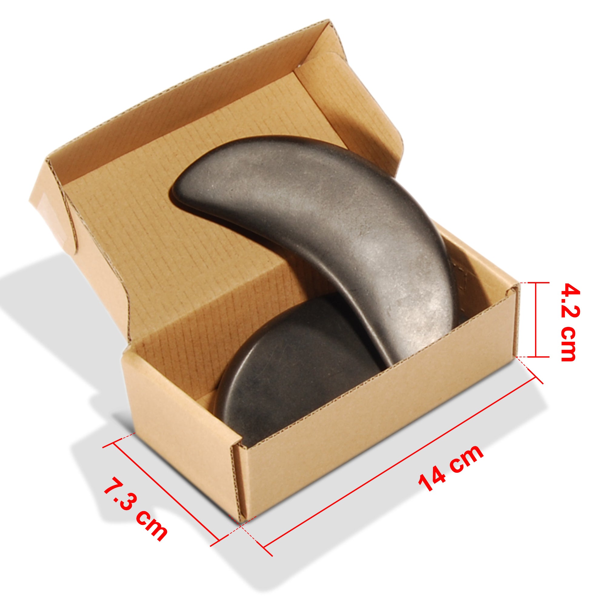 master-massage-halbmondf-rmiger-basalt-stein-f-r-hot-stone-massage-2er-pack image 2