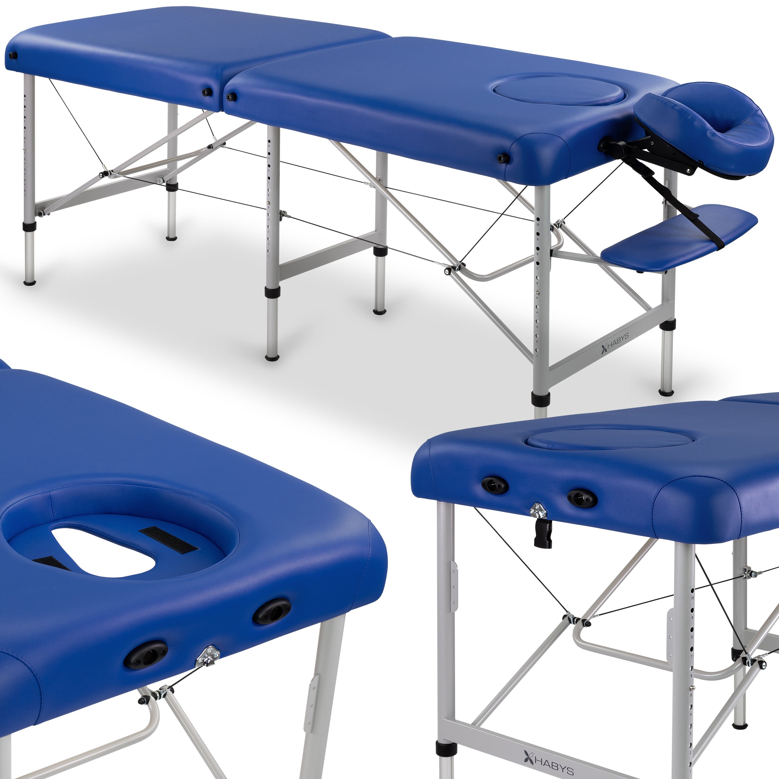 habys-medmal-massageliege-klappbar-aluminium-mit-gesichtsaussparung image 1